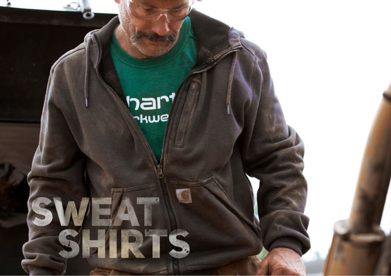 Carhartt Rundhalspullover Signature Logo MW 100074