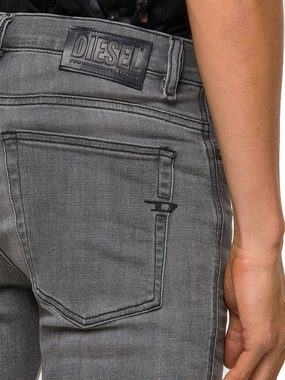 Diesel Skinny-fit-Jeans High Waist Stretch Hose Grau - D-Amny 009NZ
