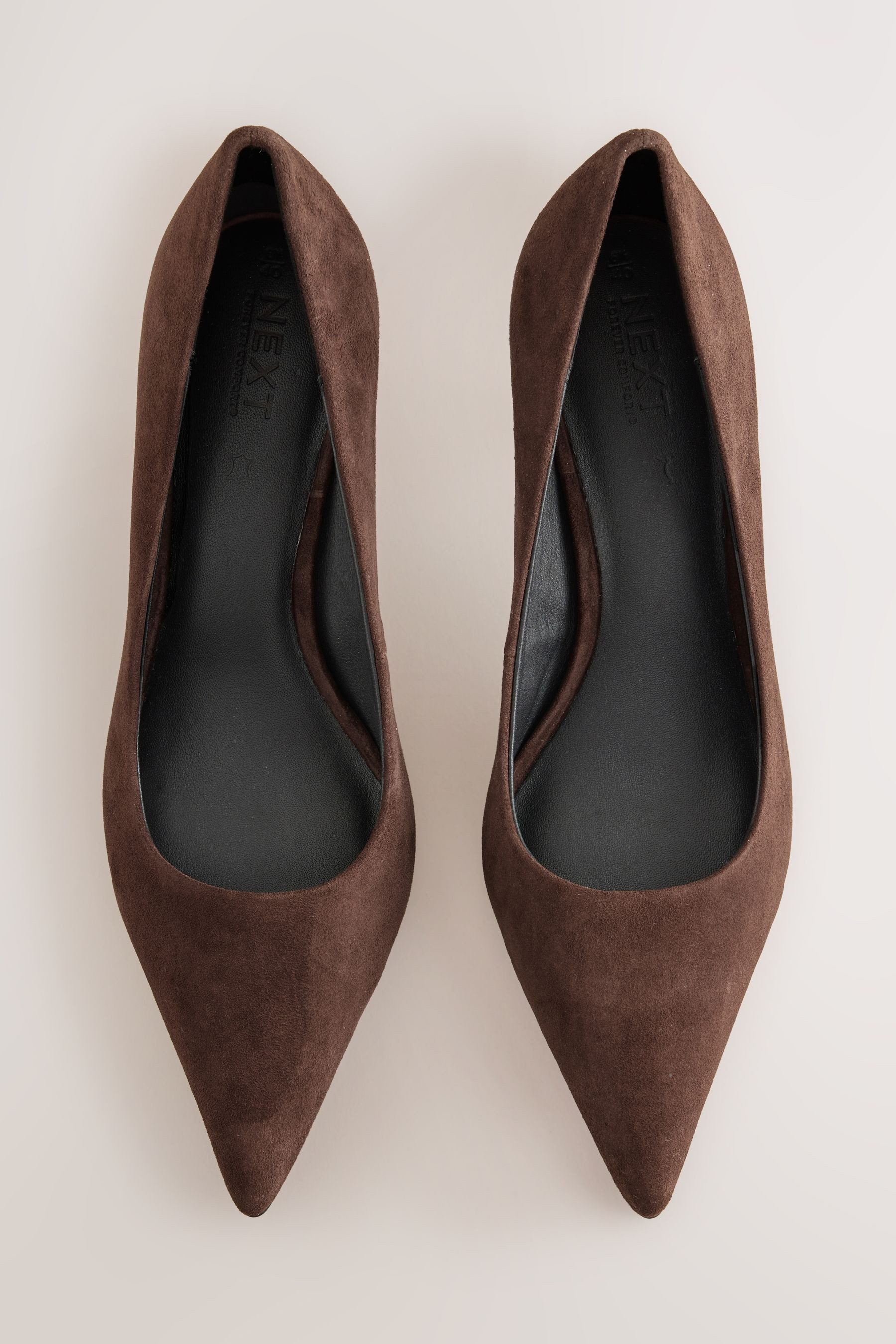 Next Forever Comfort® mittelhohe Pumps aus Leder High-Heel-Pumps – Bild 3 von 5
