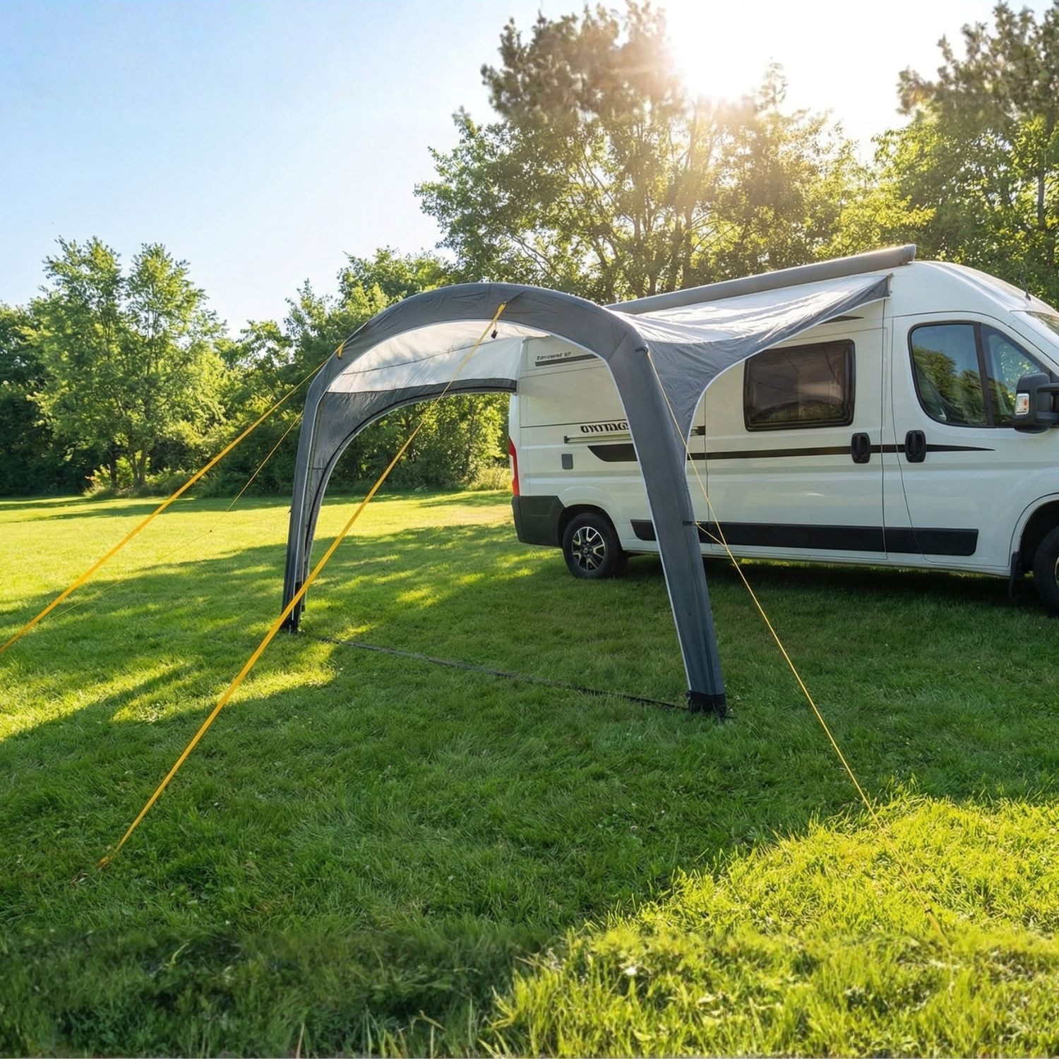 freizeitschmiede Wohnmobilschutzhülle Luftvorzelt Sonnensegel Luftvordach Ventura Air 450 Freizeitschmiede® (Nicht zutreffend, Nicht zutreffend)