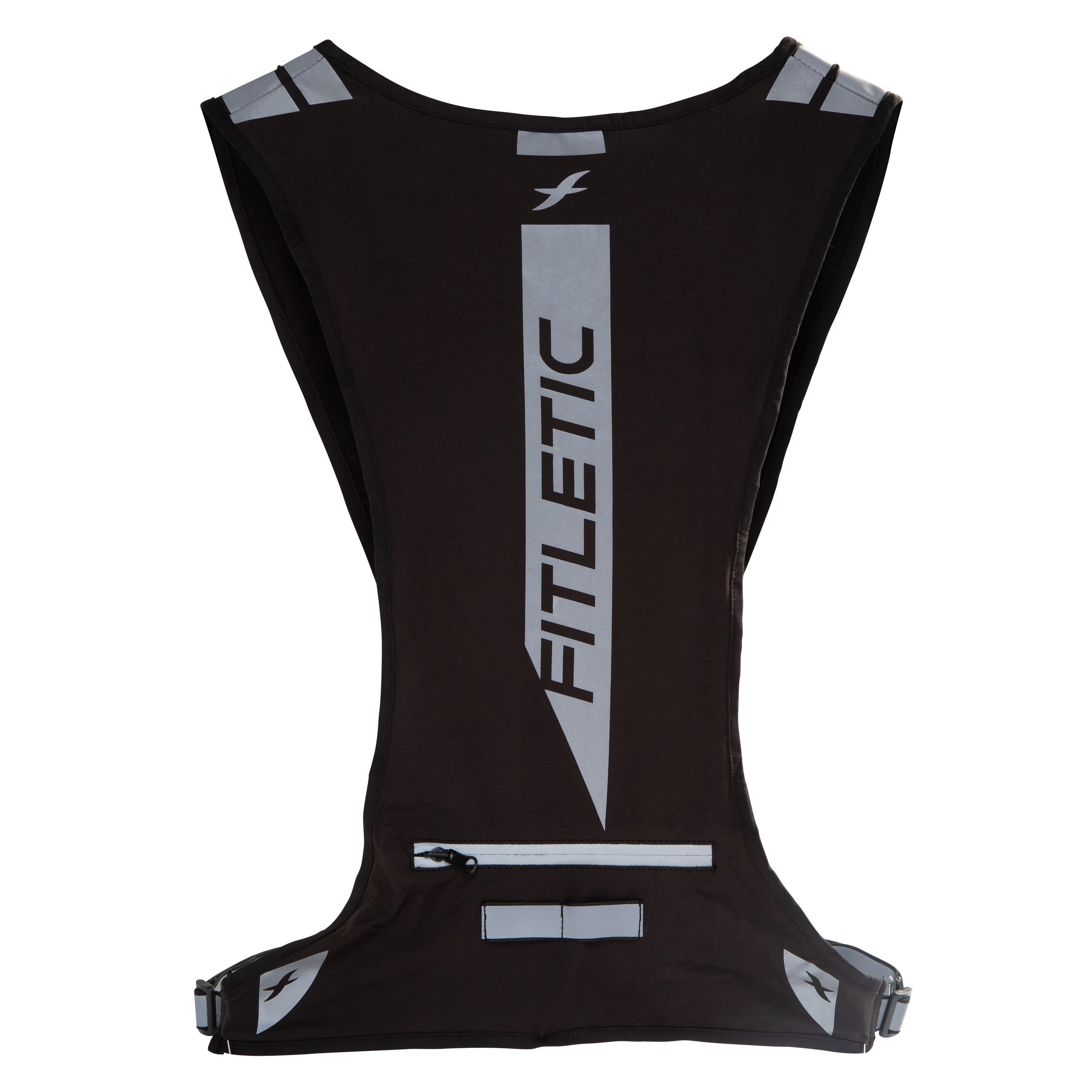Fitletic Funktionsweste FITLETIC Glo - Laufweste mit Reflektoren für Joggen günstig online kaufen