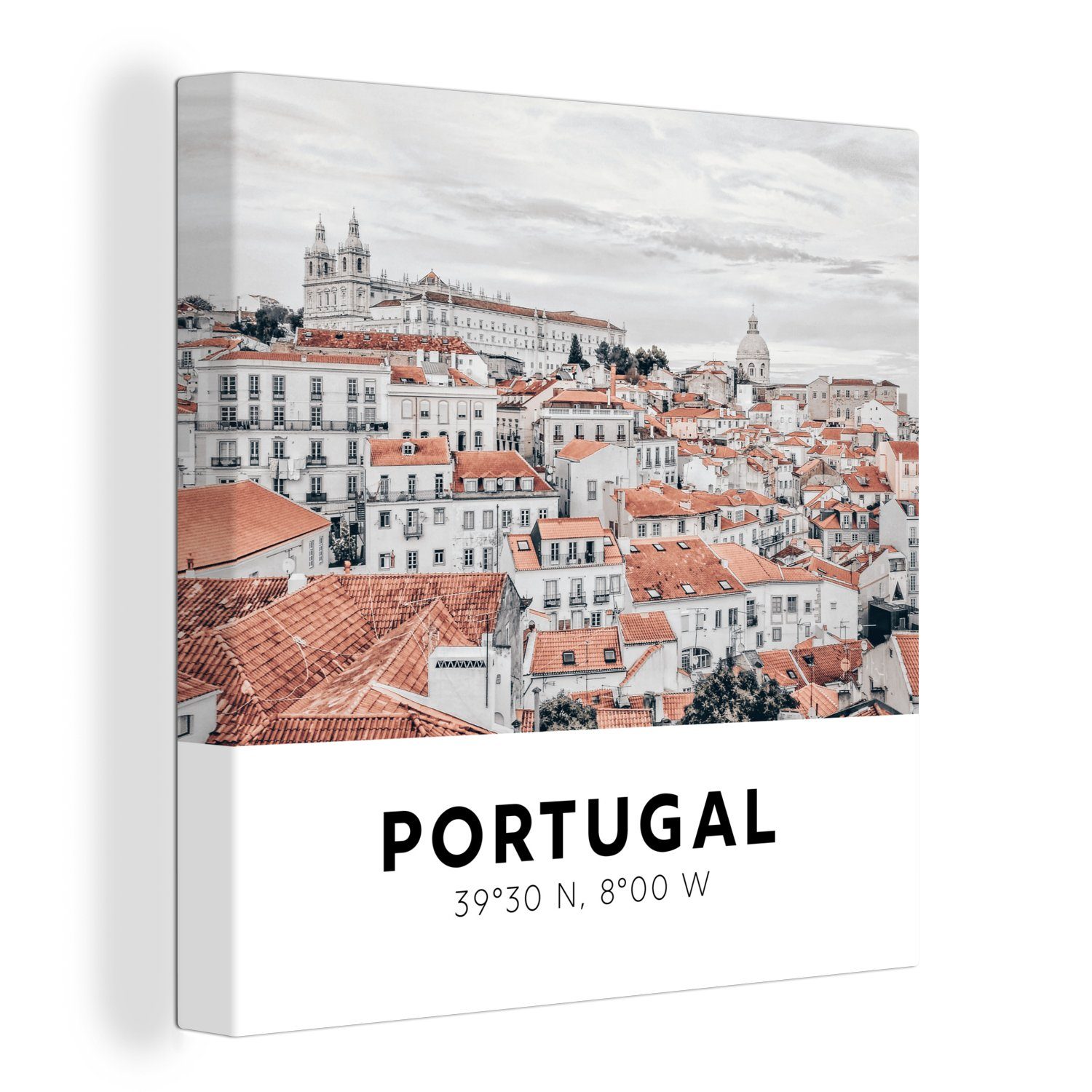 OneMillionCanvasses® Leinwandbild Portugal - Lissabon - günstig online kaufen