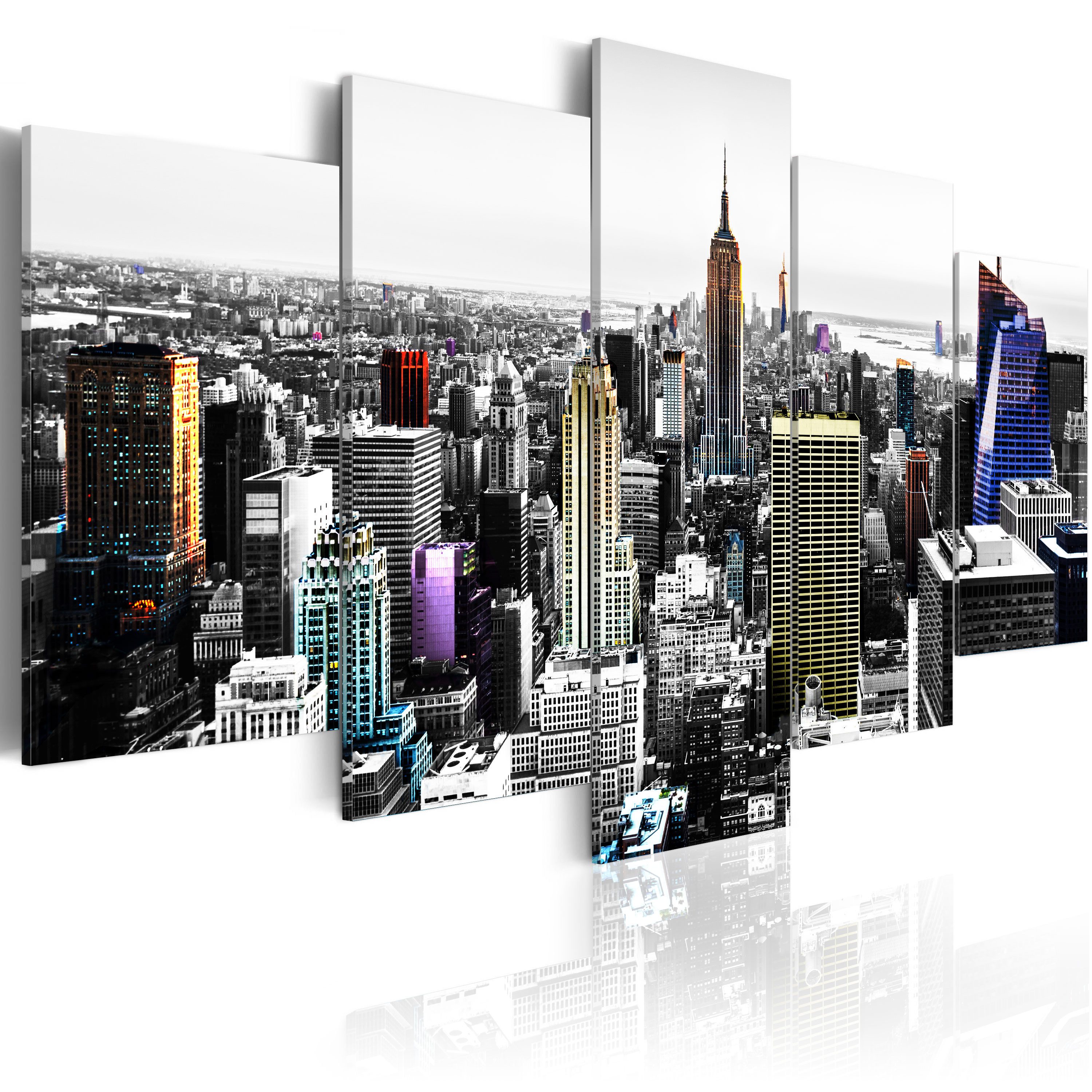 Artgeist Wandbild City of colors