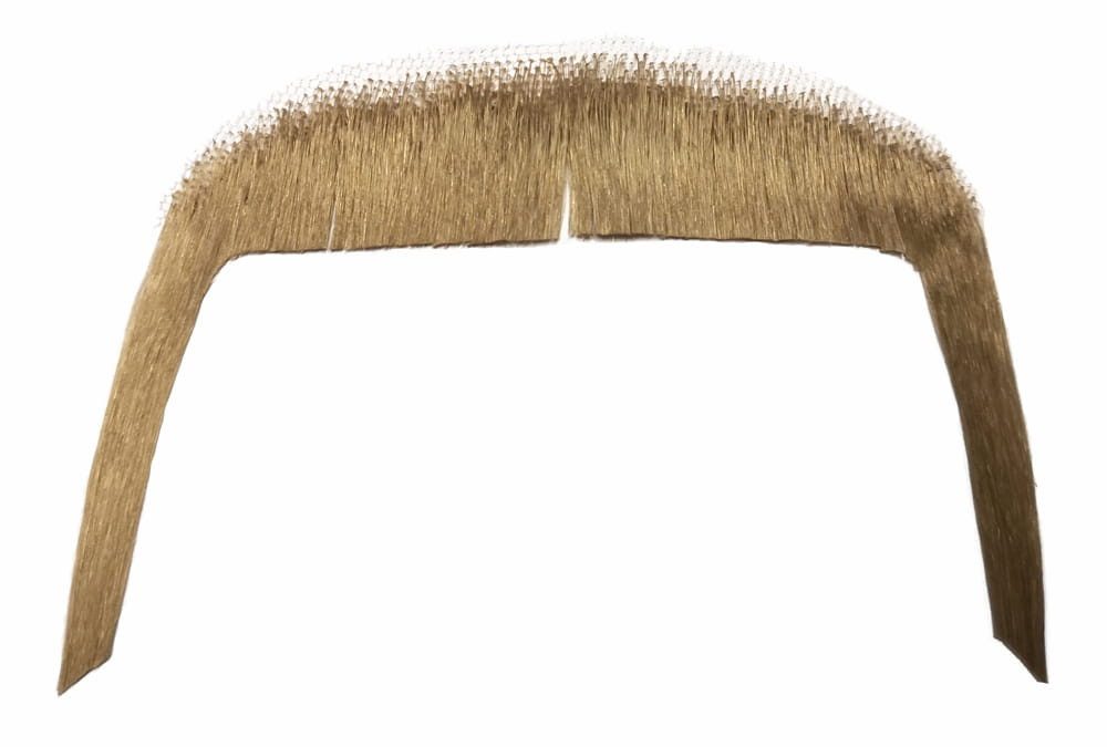 Orlob Kunsthaarperücke Mafiosi Bart blond