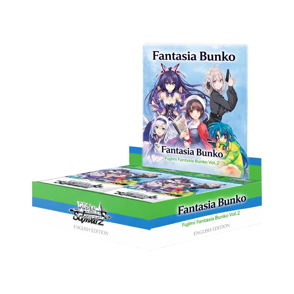 Bushiroad Sammelkarte Weiss & Schwarz Fujimi Fantasia Bunko Vol. 2 Booster Display Englisch