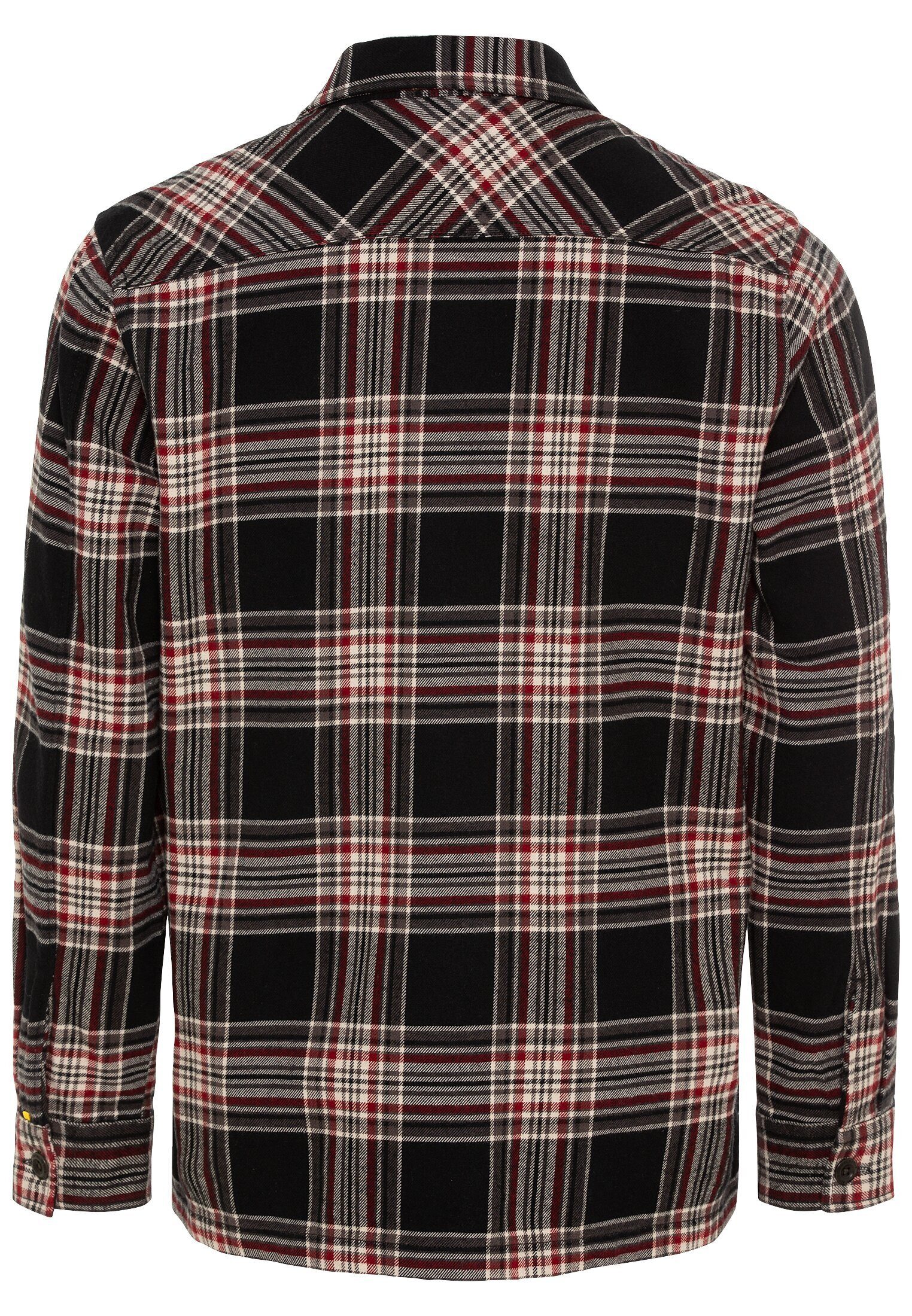 camel active Langarmhemd Flanell Overshirt im Karomuster günstig online kaufen