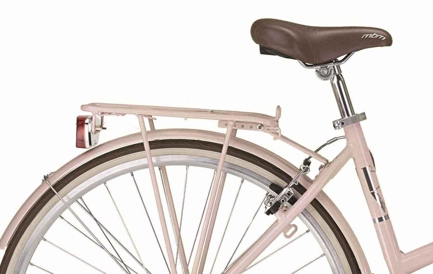 MBM Trekkingrad New Boulevard, 18 Gang Shimano TY300 Schaltwerk, Kettenschaltung, für Damen, Kettenschaltung