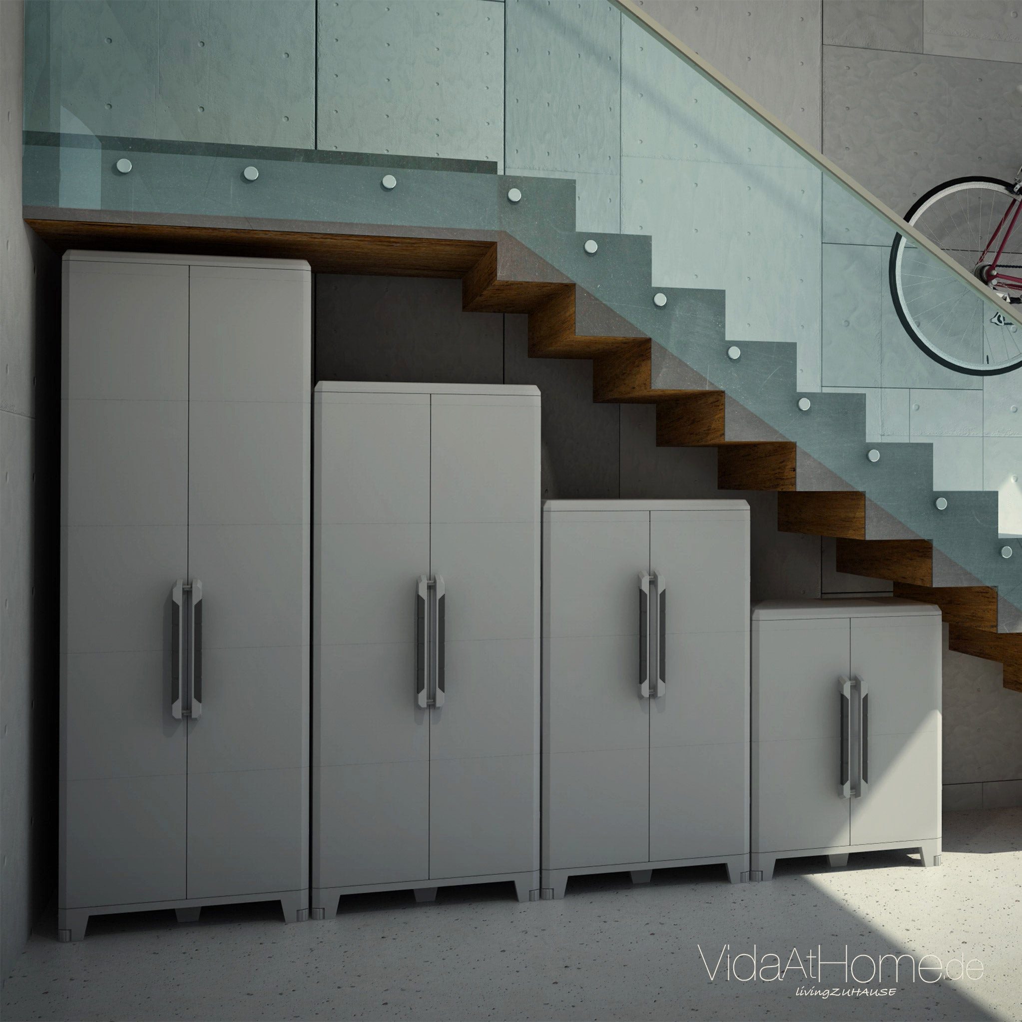 VidaAtHome.de Garten-Geräteschrank TERRY Garten- und Haushaltsschrank MOD-M