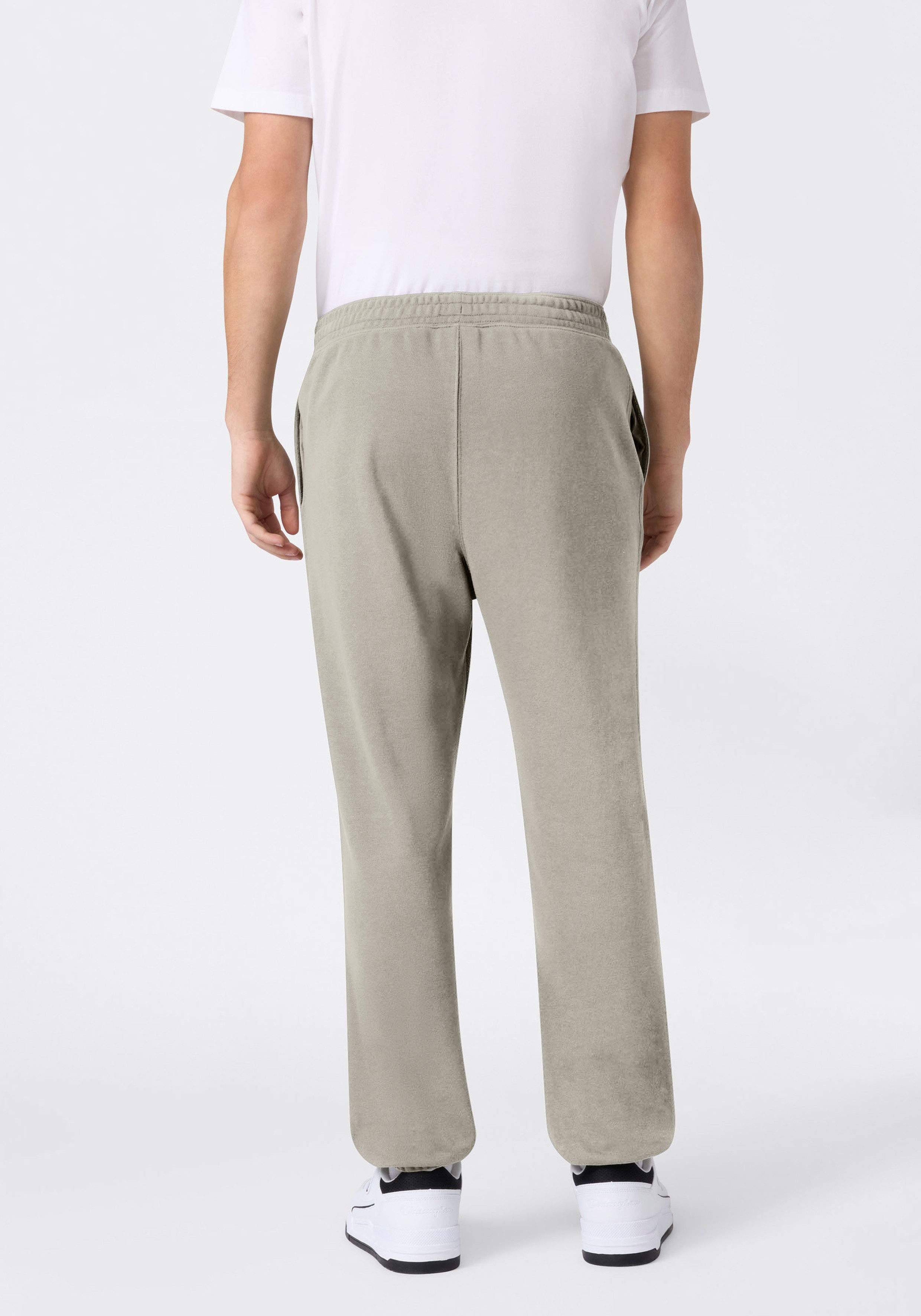 Champion Jogginghose ICONS Terry Elastic Cuff Pants Large Logo mit elastischen Bündchen, für Sportmode