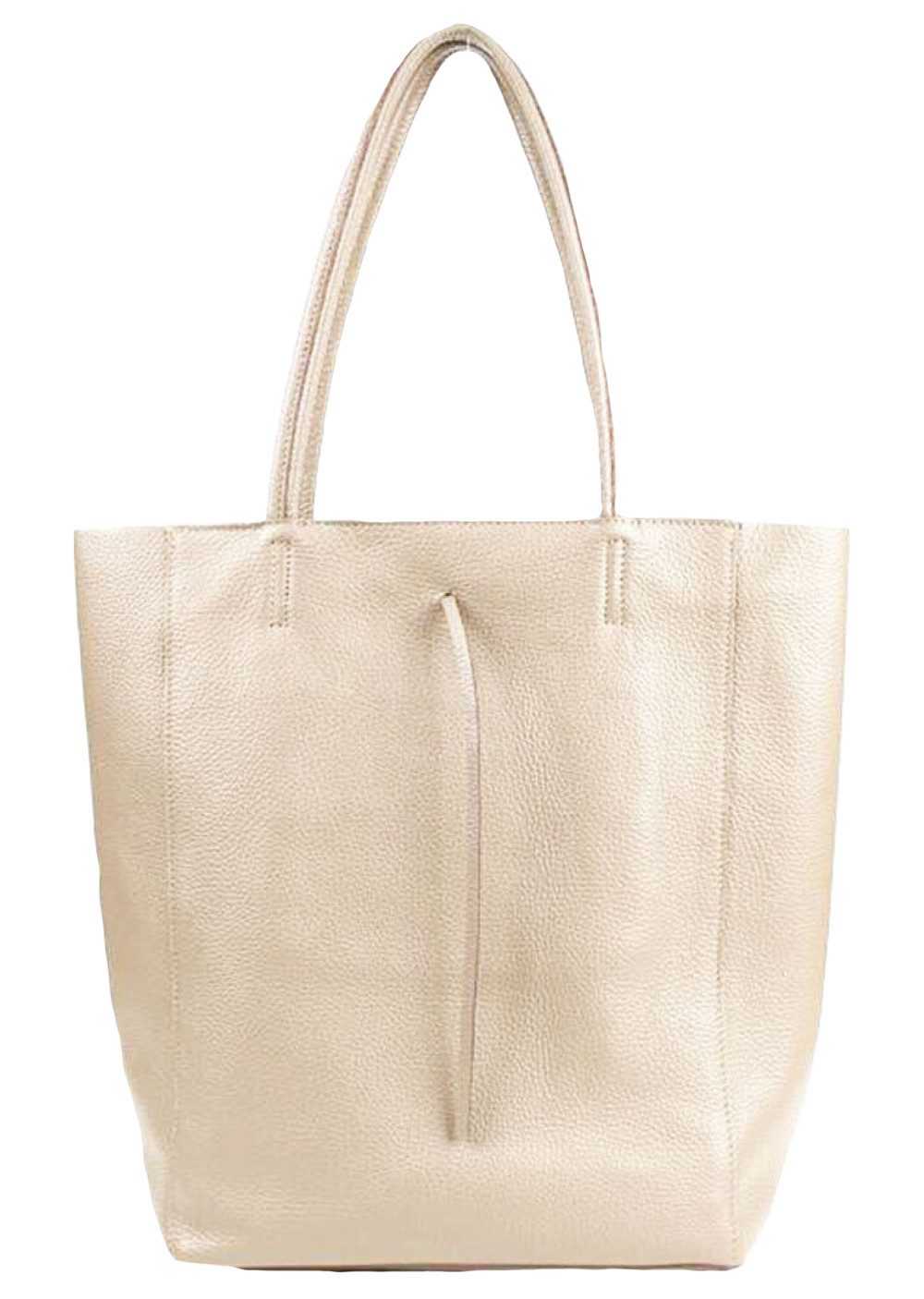 Sa-Lucca Schultertasche Damen echt Leder Shopper günstig online kaufen