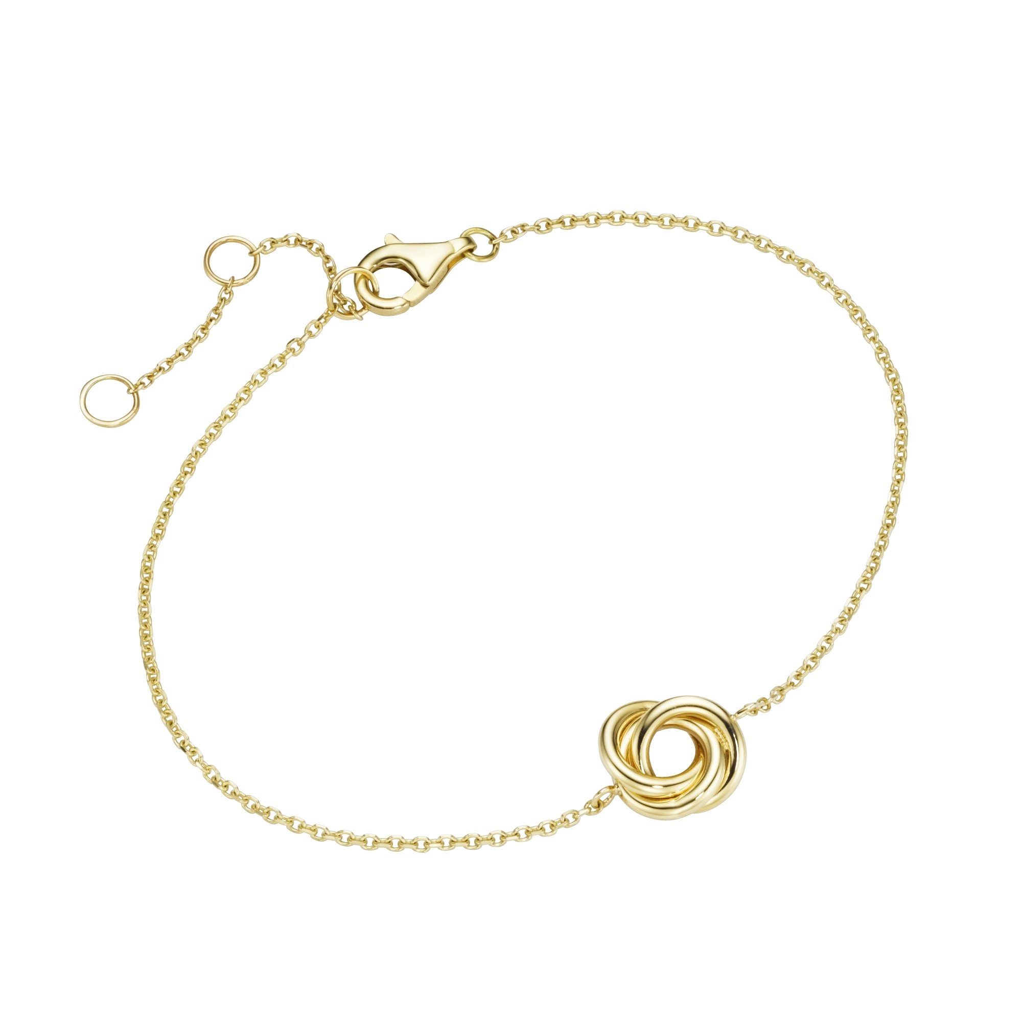 Luigi Merano Armband Mittelteil Knoten, 585 Gold