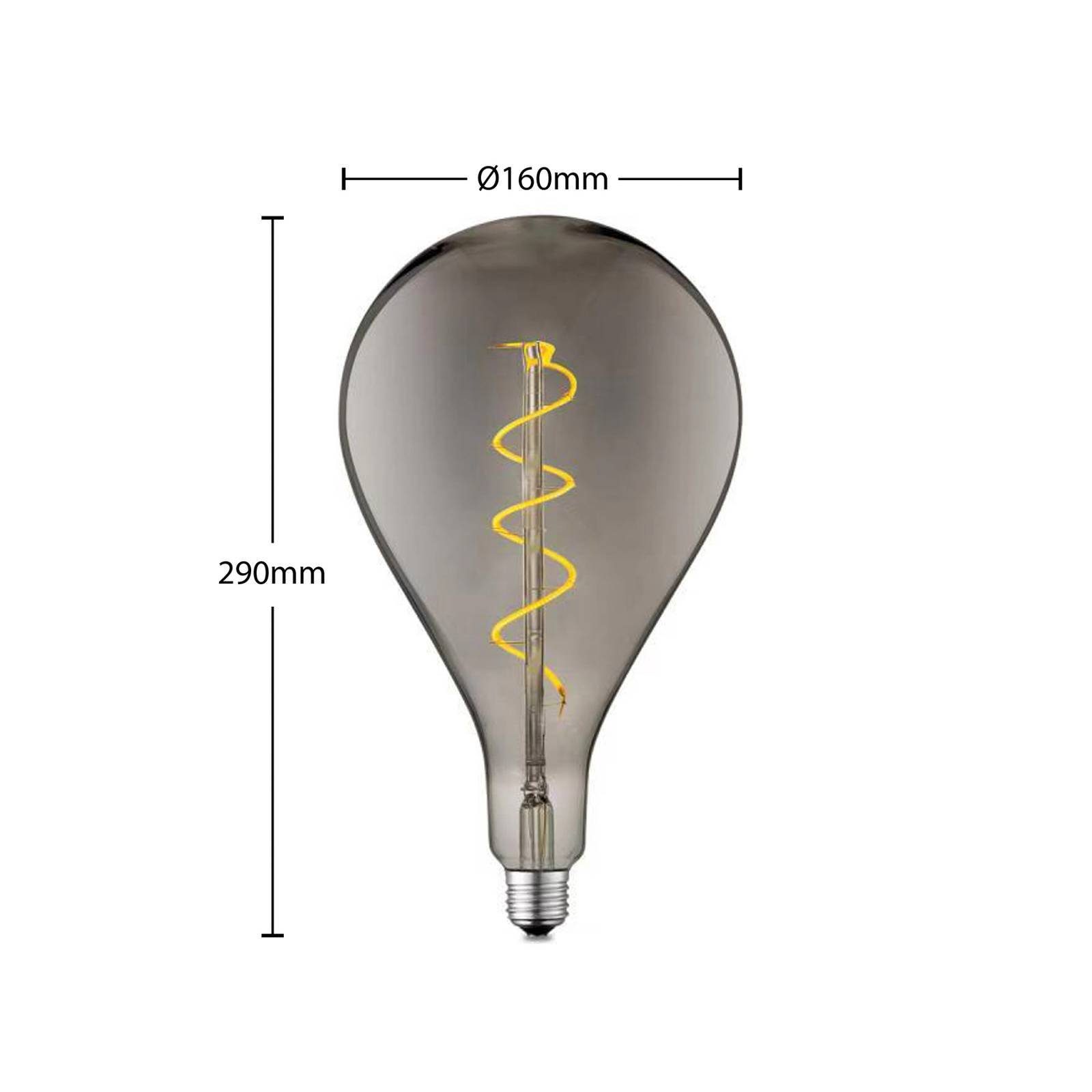 A160 LED-Lampen E27 LED-Leuchtmittel LED E27, 4W, Energiesparlampe E27, Lucande Leuchtmittel warmweiß,