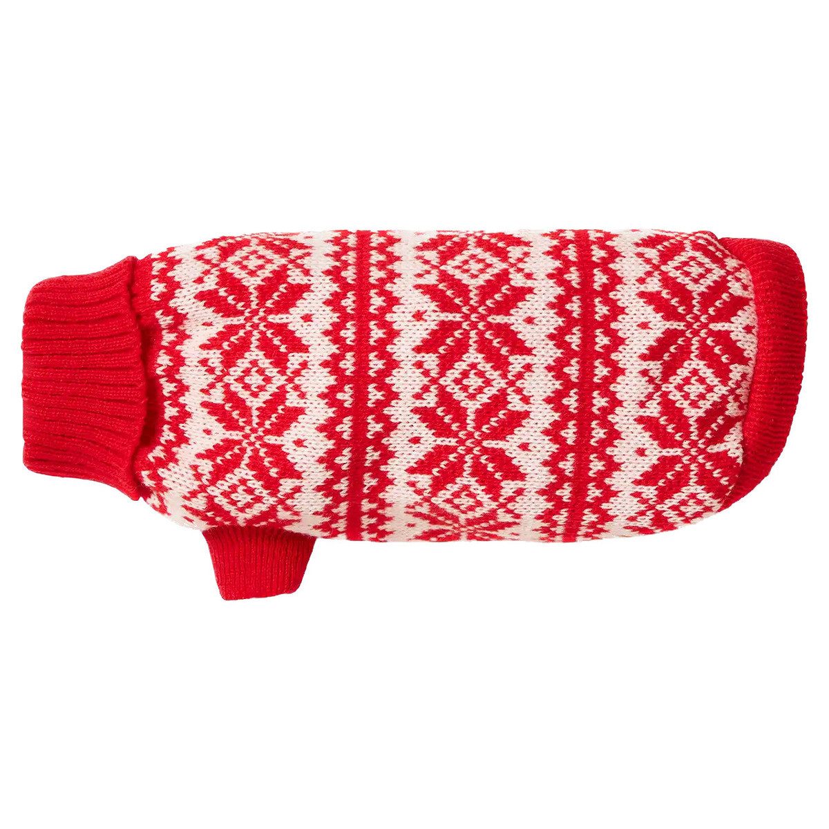 Wolters Hundepullover Strickpullover Thore rot/weiß