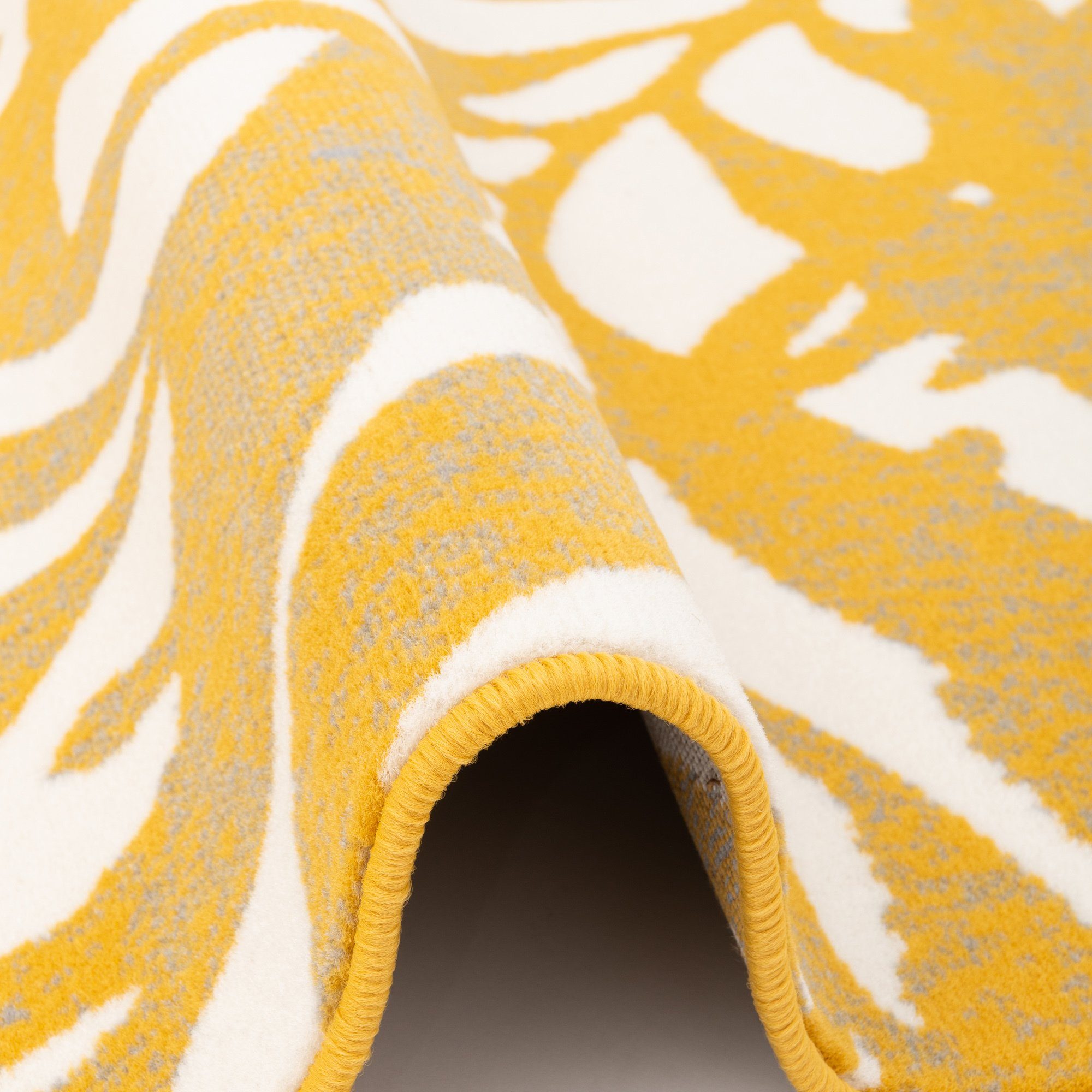Pergamon Designteppich Designer Teppich Samba Modern Flower, Rechteckig, Höhe: 6 mm