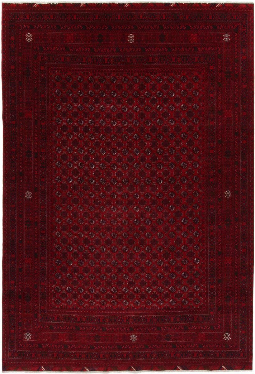 Orientteppich Afghan Mauri 199x291 Handgeknüpfter Orientteppich, Nain Trading, rechteckig, Höhe: 6 mm