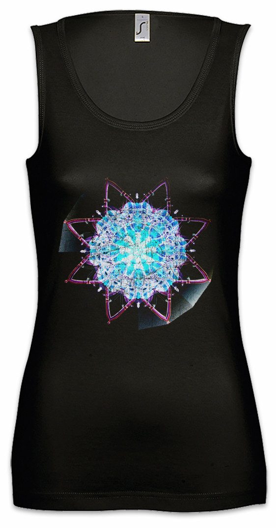 Tanktop Kaleidoscope II Ärmelloses Damen T-Shirt Crystal Kaleidoskop