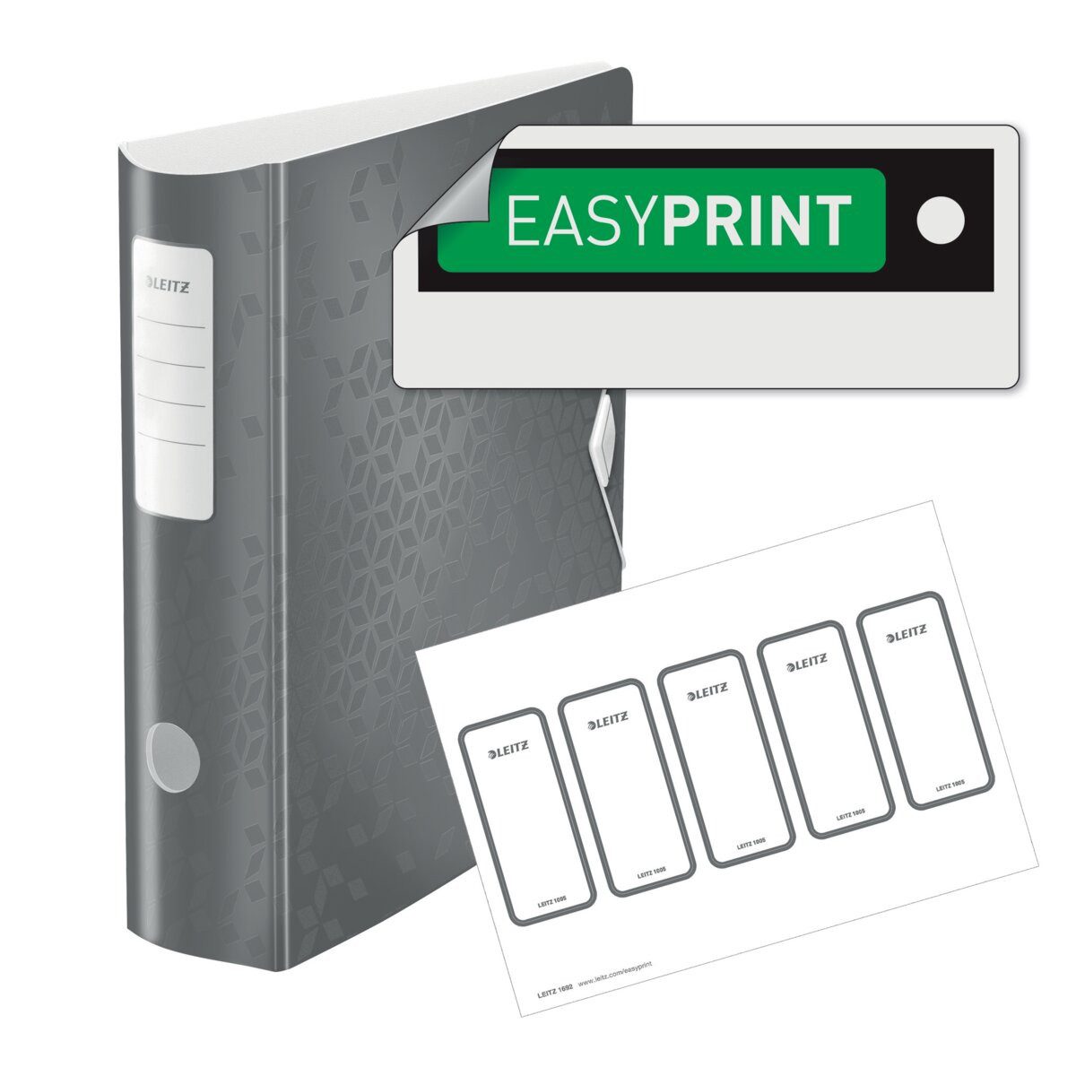 LEITZ Aktenordner Ordner Active Wow A4 Polyfoam breit gelb