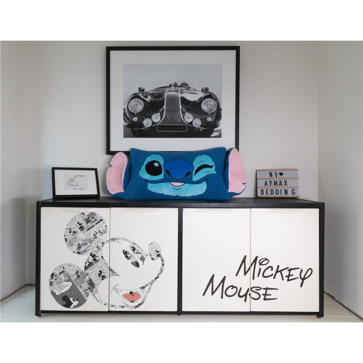 Aymax sprl Dekokissen Disney Stitch Kissen 75x45 cm – Kuschelkissen für Sof günstig online kaufen