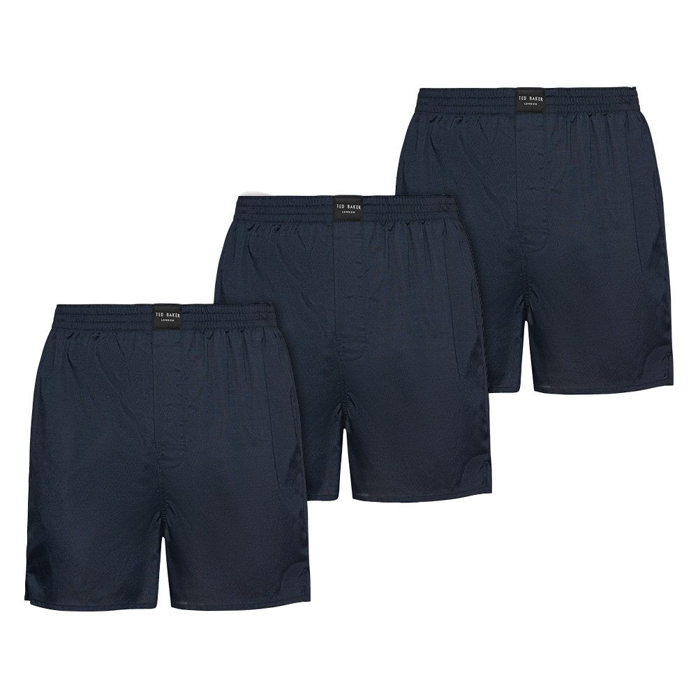 Ted Baker Boxershorts (Set, 3er-Pack) Optimaler Tragekomfort dank hochwertigem Material-Mix