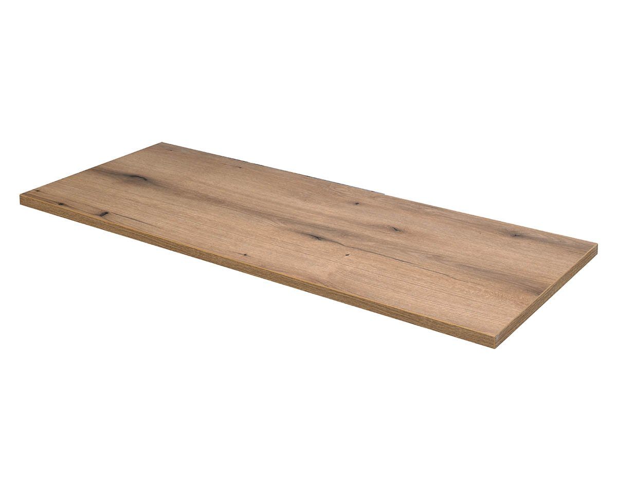 einfachgutemoebel Waschtisch-Set Badezimmer Waschplatz KARATA 140cm, Unterbau + Regal, kaschmir grey, (Badmöbel Set, 1-St., Doppel Waschtisch Unterschrank)