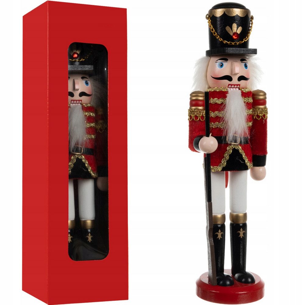 Nussknacker Nussknacker Weihnachtsfigur 30cm - Traditionelle Dekoration