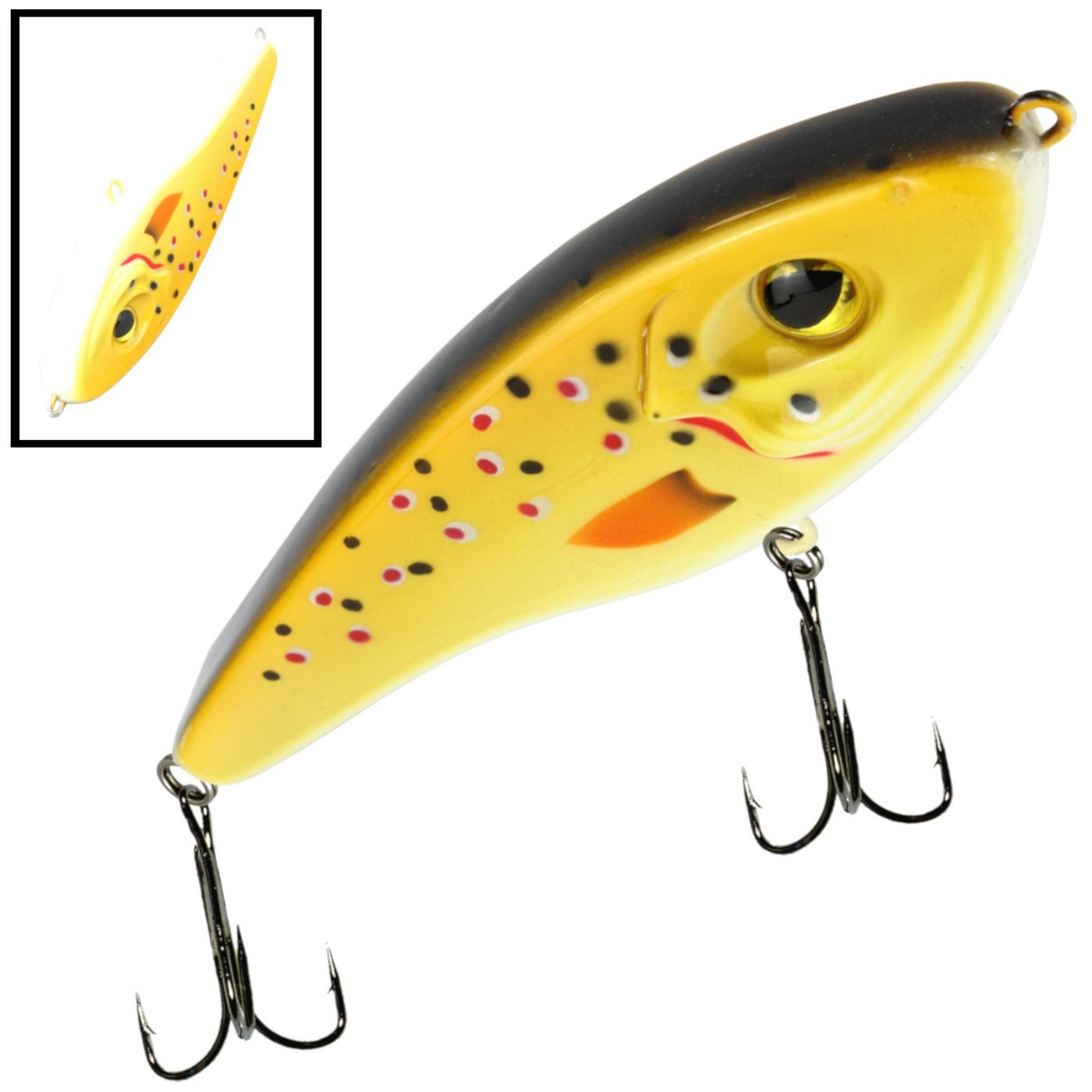 Seika Pro Kunstköder 4 Seika Pro Wobbler Sendai 11,5cm 32g - Köderset