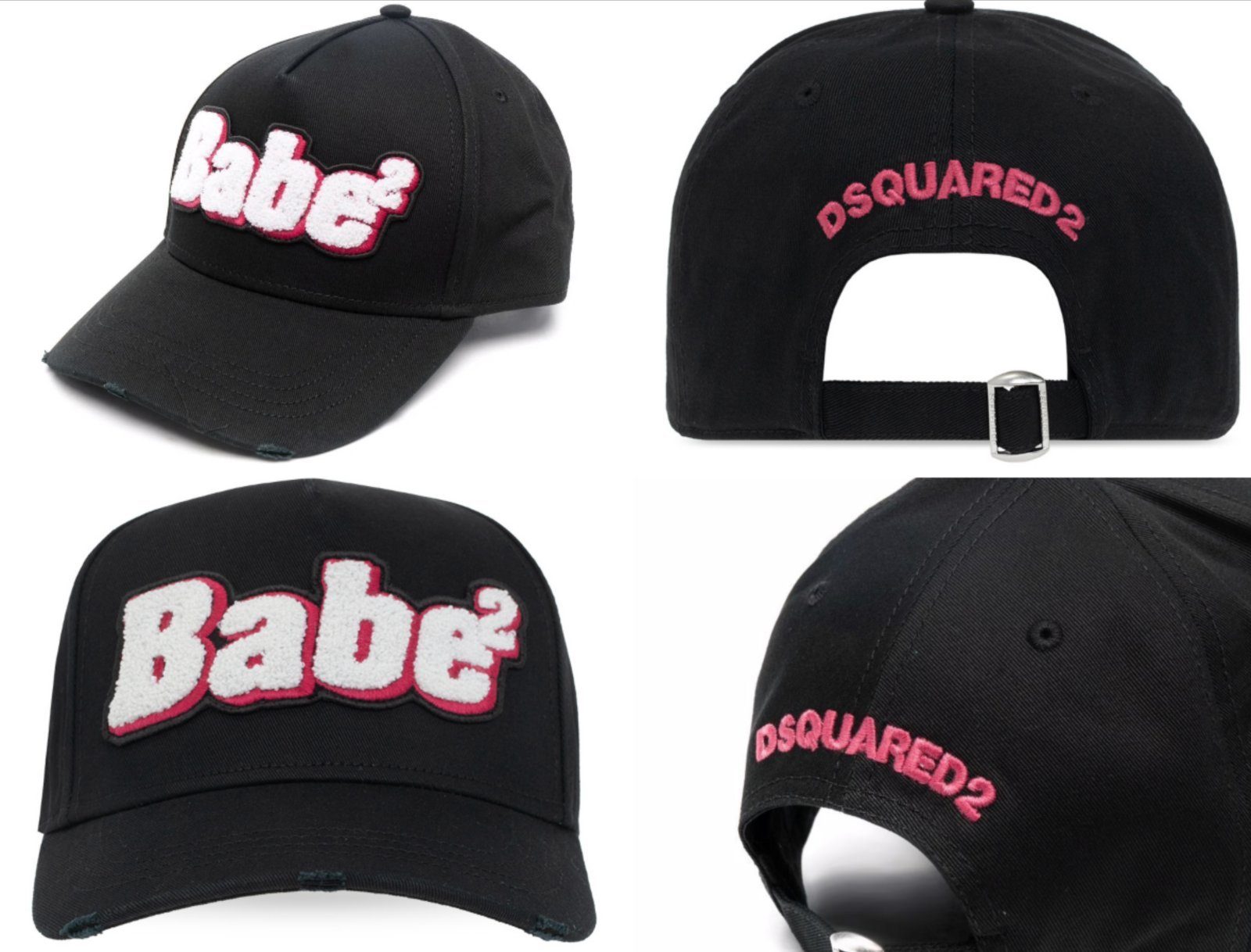 Baseball Cap Dsquared2 Dsquared2-Baseballcap-Babe-Schwarz-OS