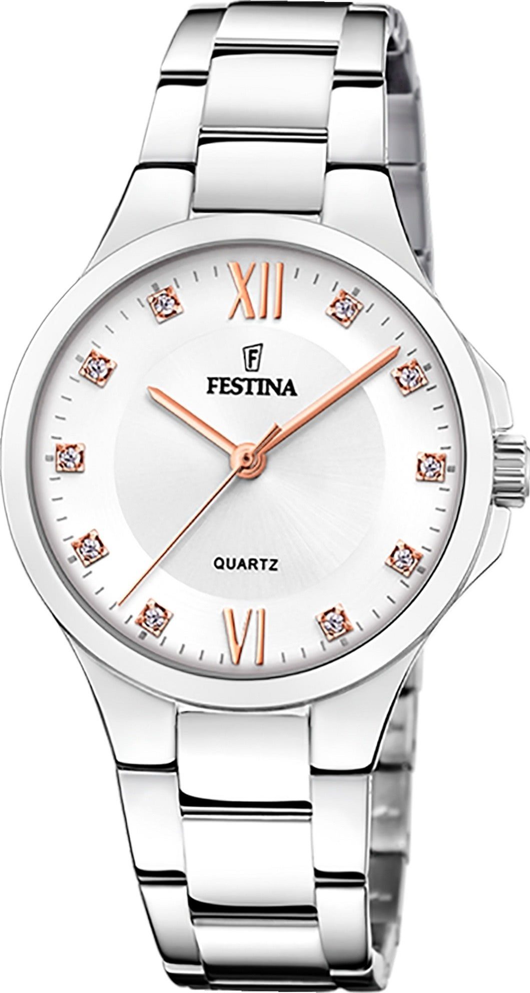Quarzuhr Festina Damenuhr Mademoiselle