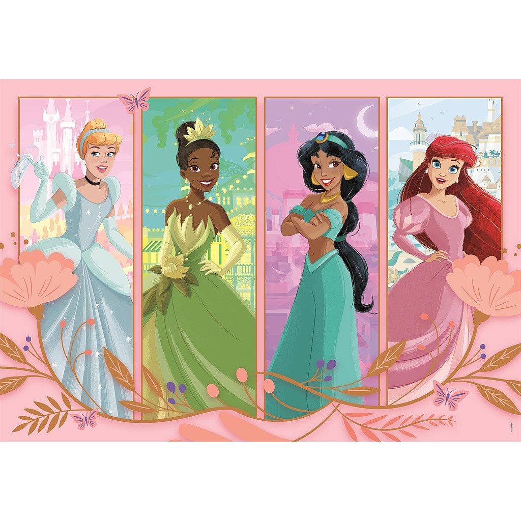 Clementoni® Lernspielzeug Disney Prinzessin 2x60-teiliges Puzzle günstig online kaufen