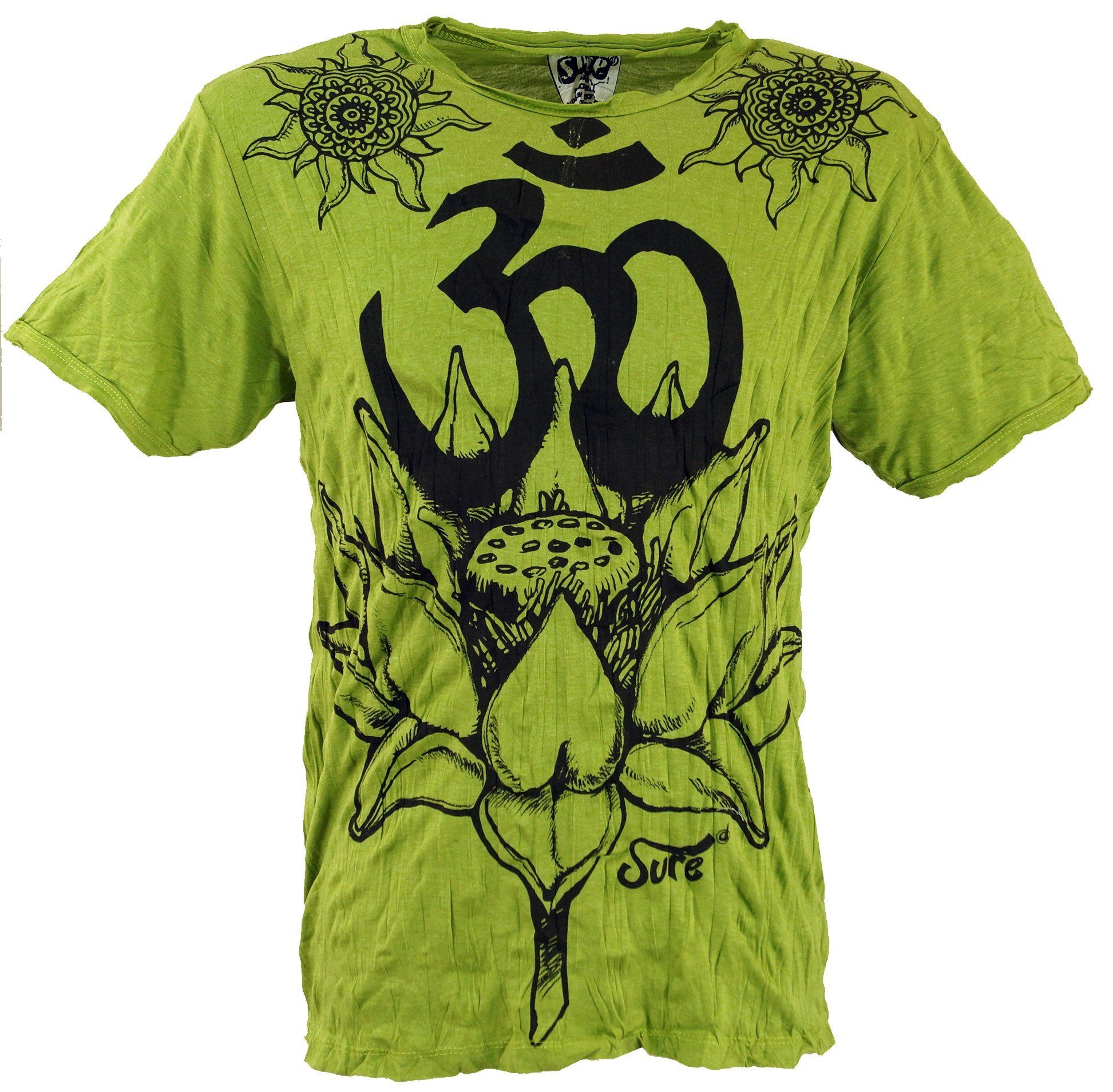 Guru-Shop T-Shirt Sure Herren T-Shirt Lotus günstig online kaufen