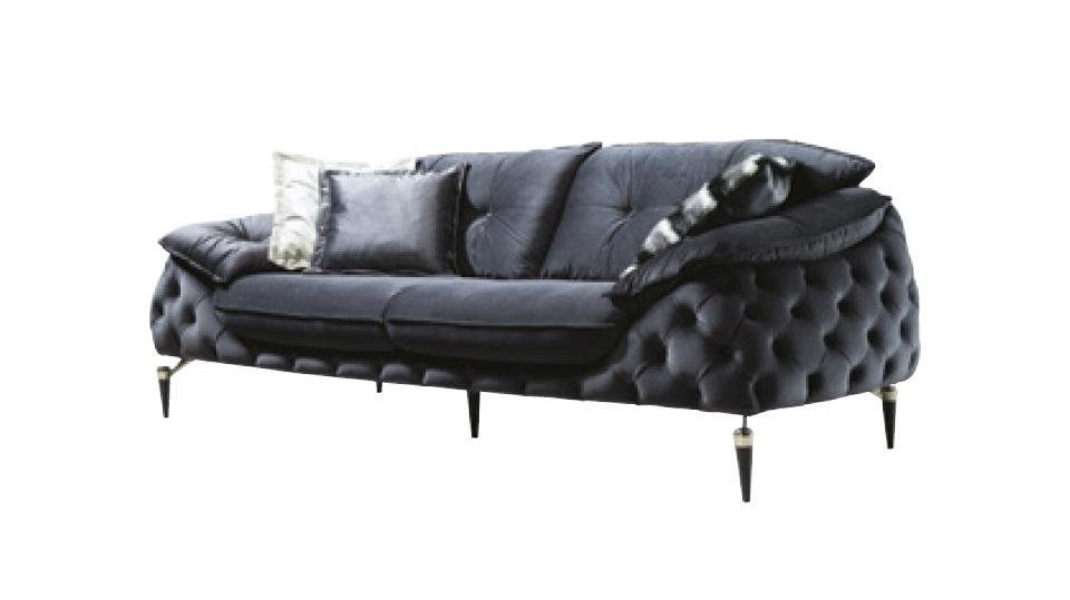 in Set JVmoebel Europe Made Luxus moderne Chesterfield-Sofa 3+3+1 Sitzer Neu Couch Set, Chesterfield
