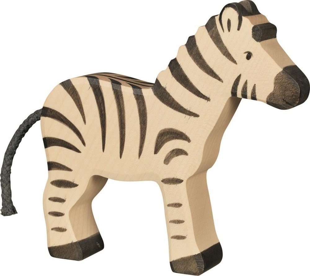 Holztiger Tierfigur HOLZTIGER Zebra aus Holz