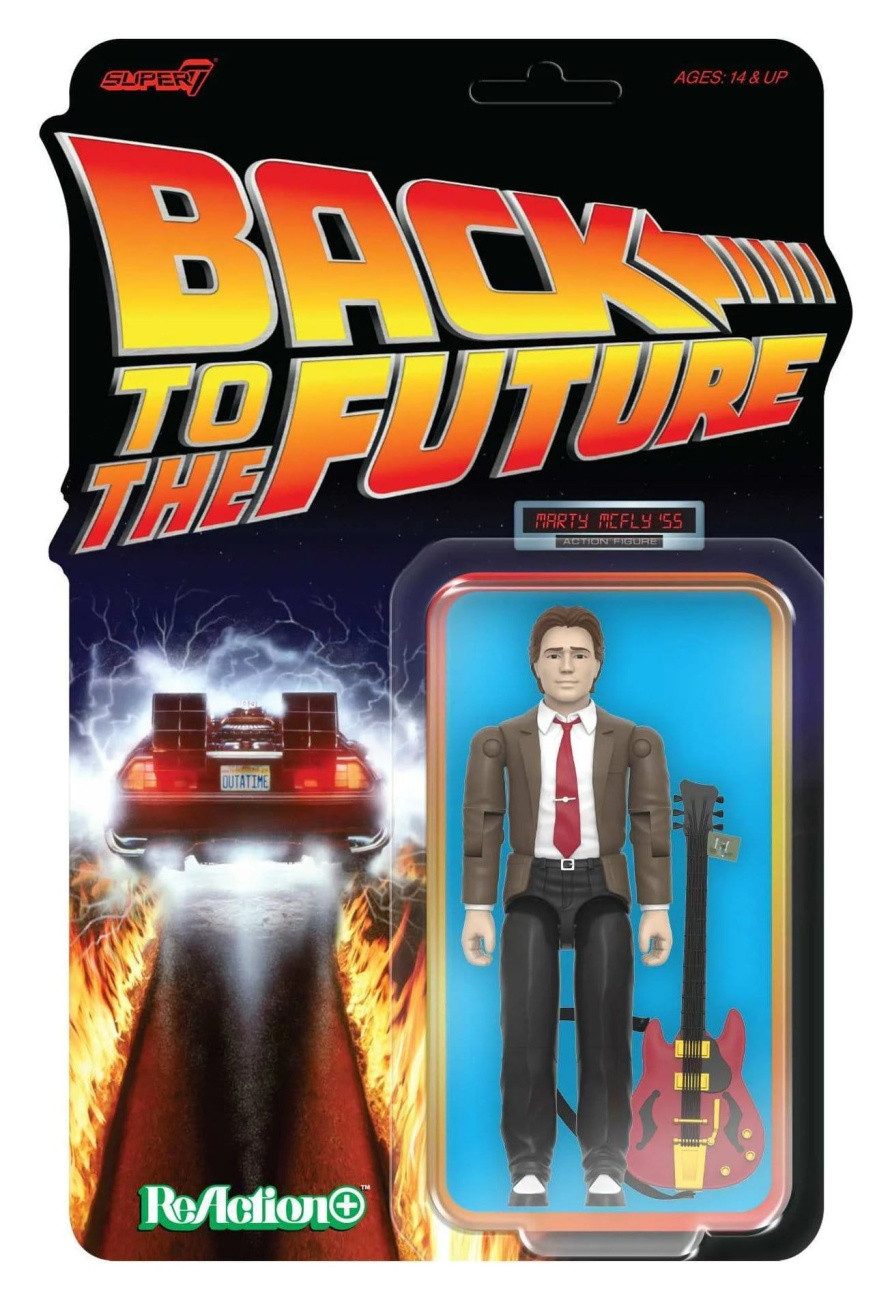 Super7 Actionfigur Back to the Future ReAction+ Actionfigur Wave 01 - Marty McFly '55 4 c