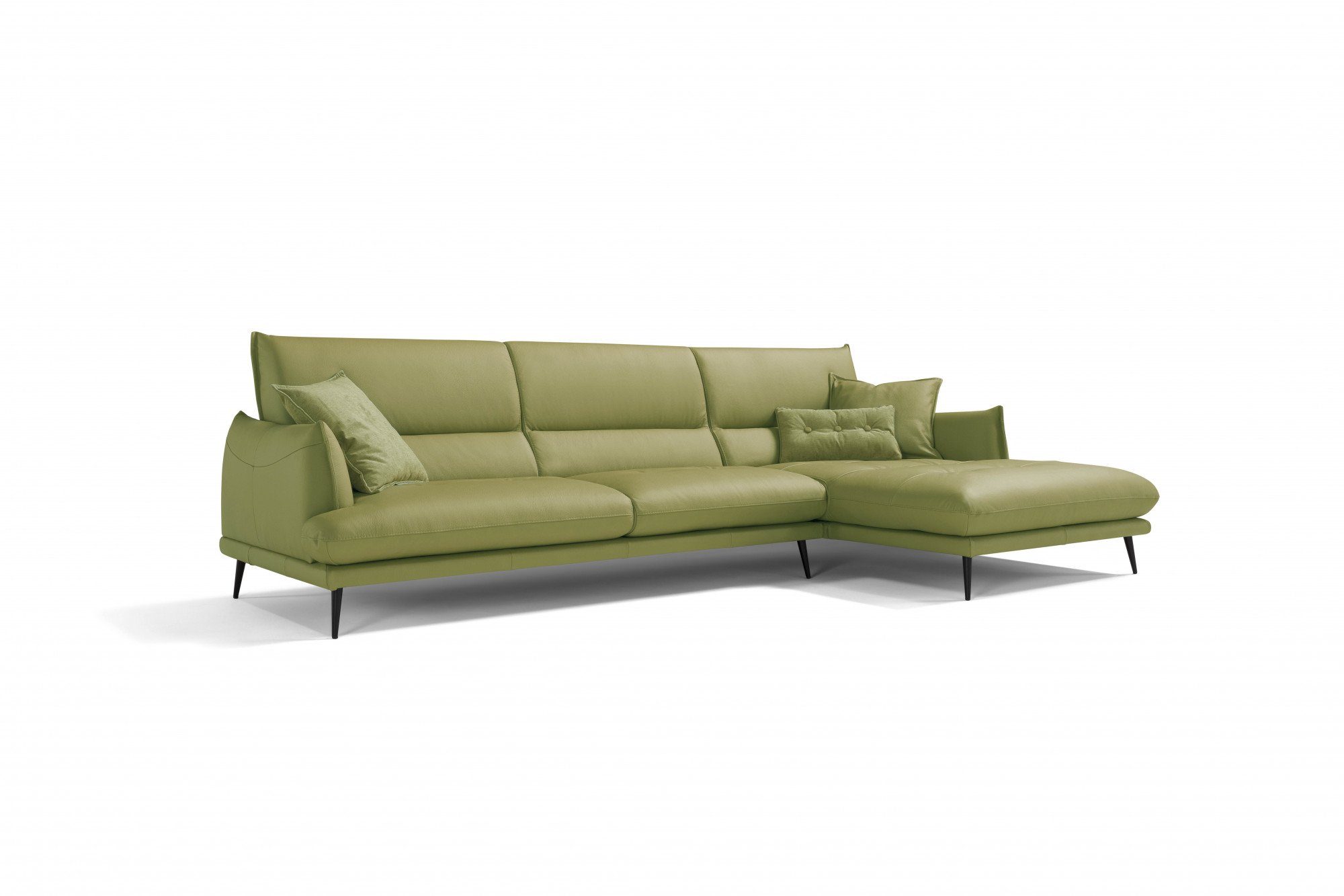 Egoitaliano Ecksofa FUNNY, hochwertiges & aktuelles Design, bequeme Rückenlehne, L-Form, hochwertiger Sitzkomfort, L-Form