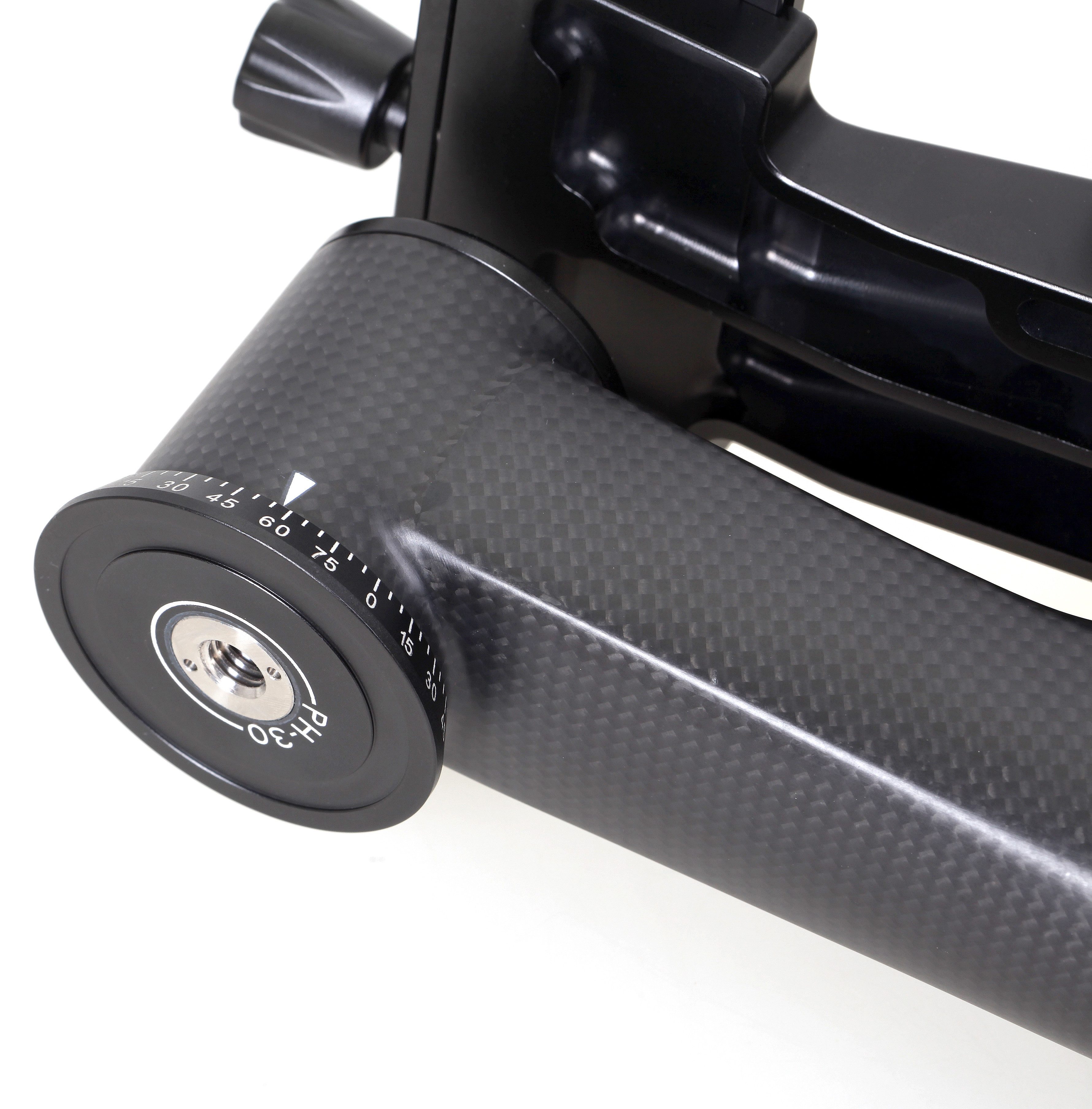 SIRUI PH-20/PH-30 Gimbal (SIRUI PH-20 Carbon-Gimbal-Kopf mit Schnellwechselplatte PH-120)
