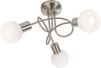 Nino Leuchten LED Deckenleuchte LOXY, LED wechselbar, Warmweiß, LED Deckenlampe