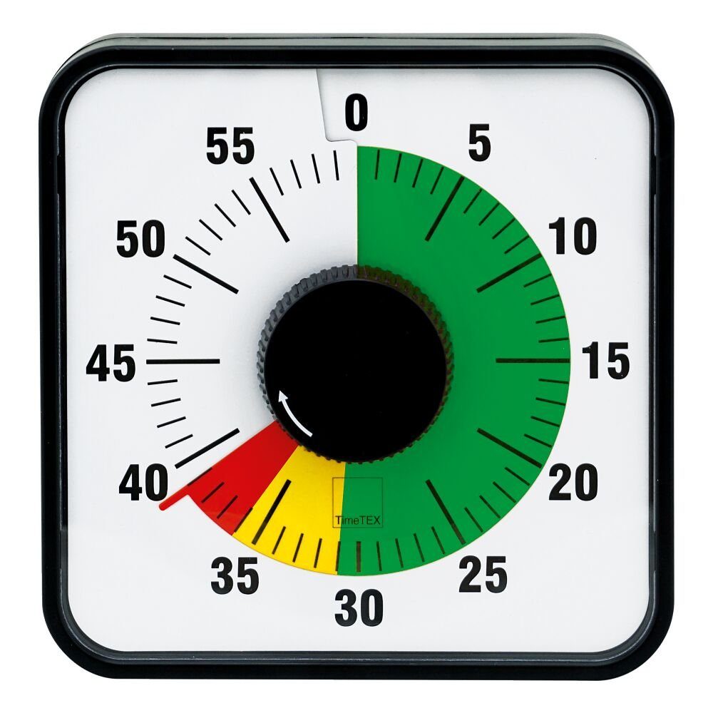 eines Automatik, der Kurzzeitmesser Zeitdauer-Uhr Anzeige Restzeit mithilfe aktuellen TimeTEX Tisch/Wand Ampel-Systems