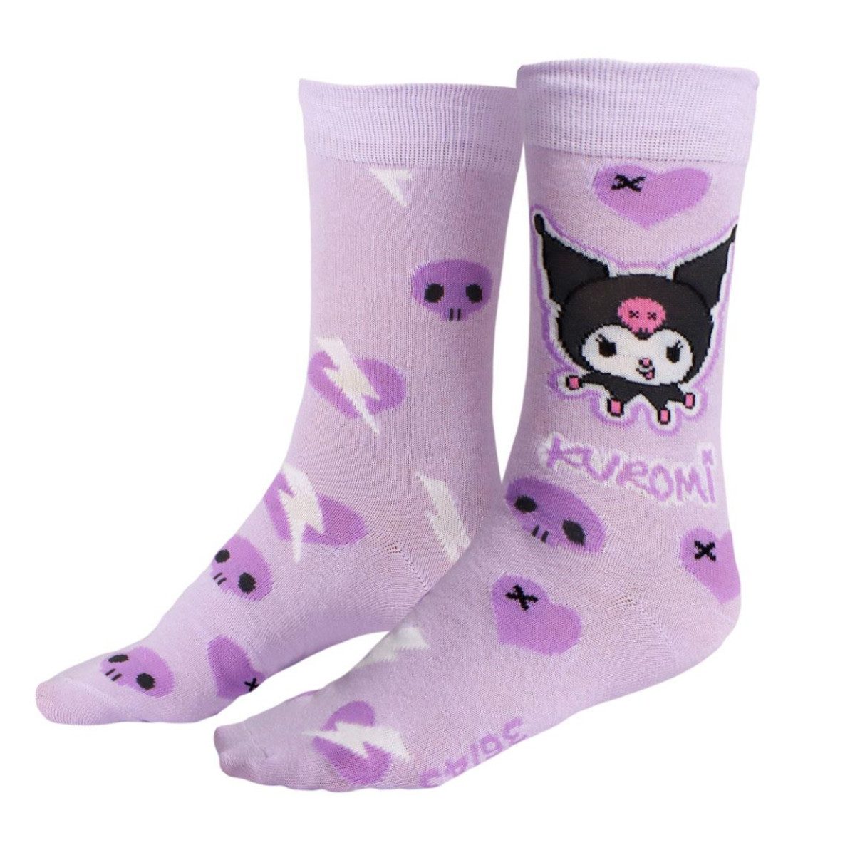 Hello Kitty Socken Kuromi Erwachsenen Socken Lifestyle Design Größe 36-43