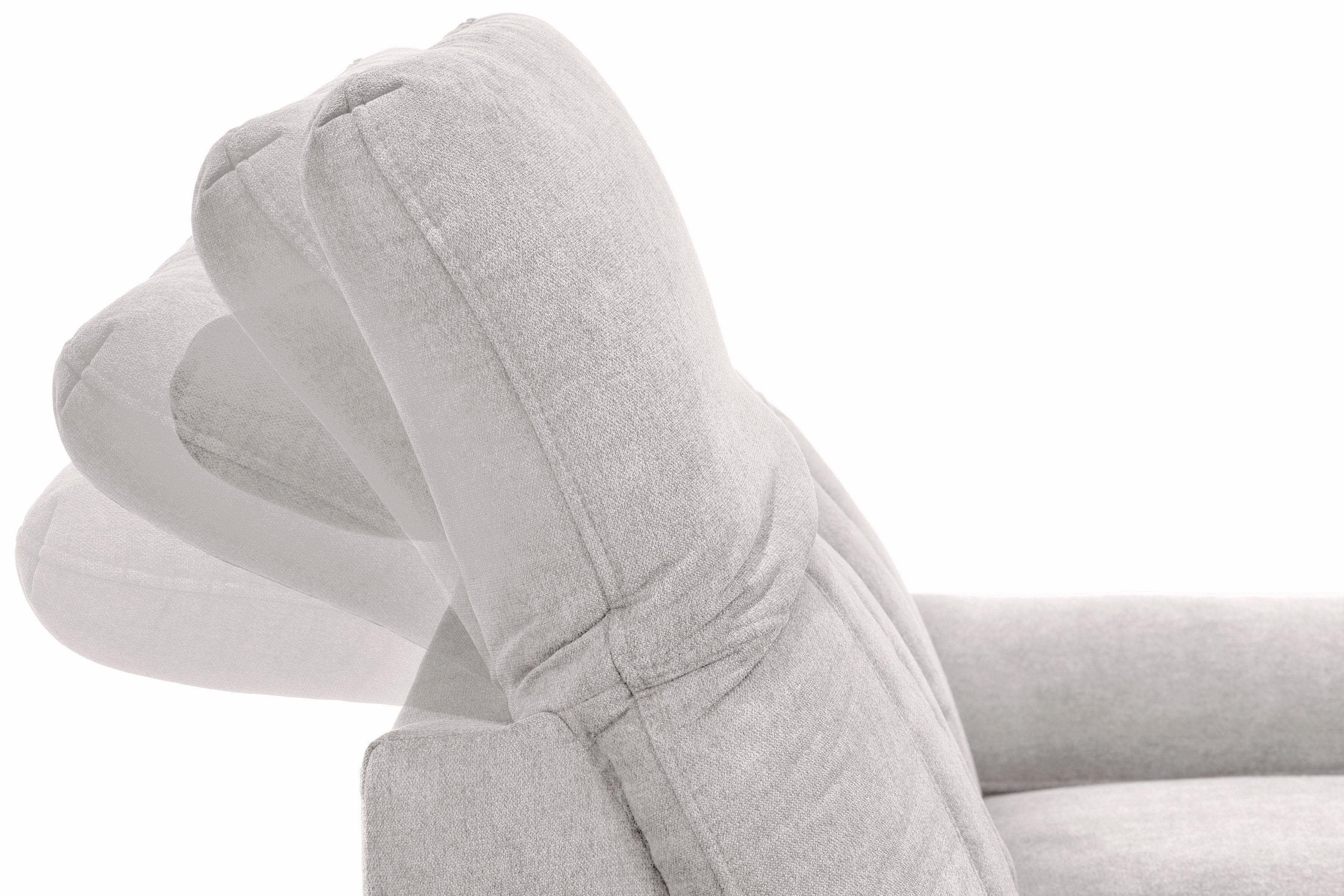 Home affaire 2-Sitzer Bergamo Multifunktions-Sofa, bequem und komfortabel, mit Armlehn-und Rückenfunktion, Federkern