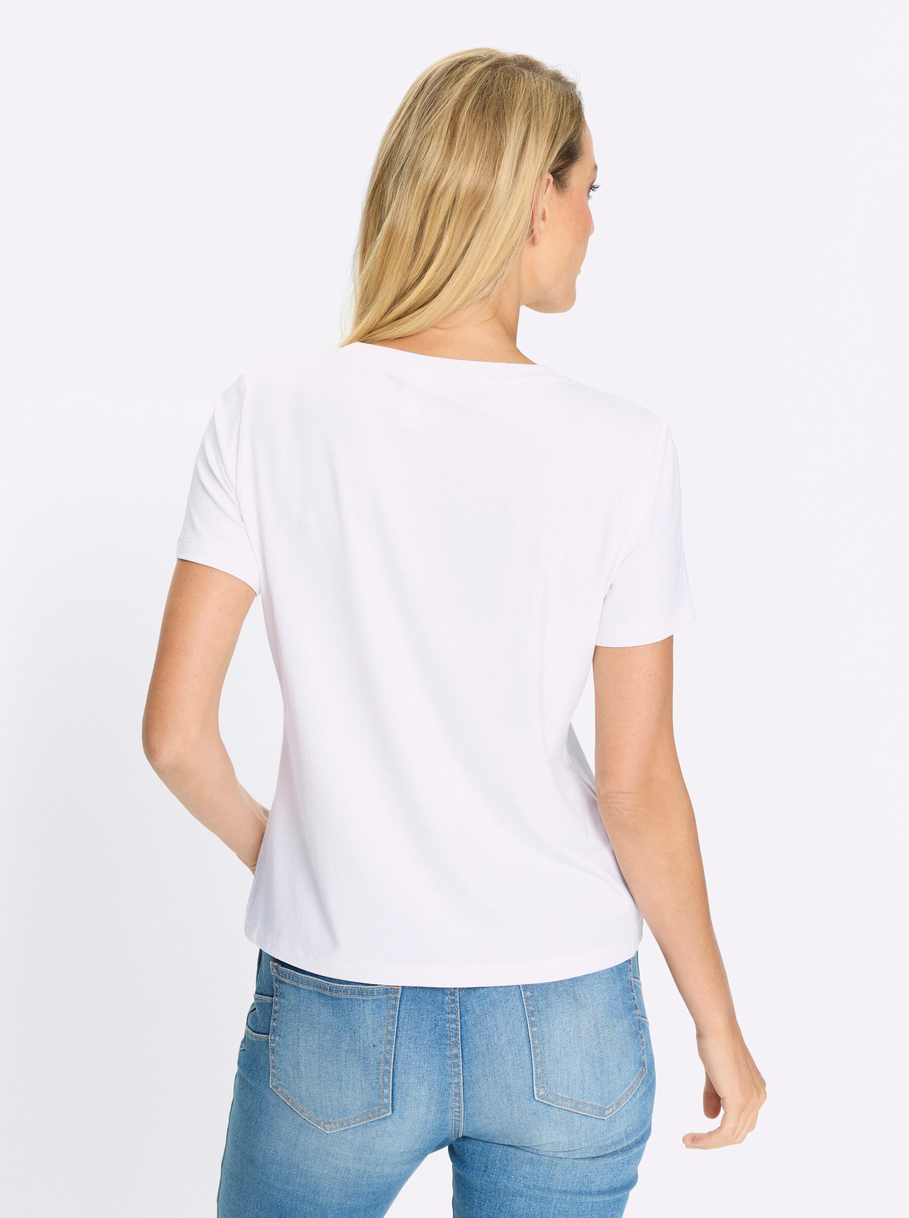 heine T-Shirt Kurzarmshirt . günstig online kaufen