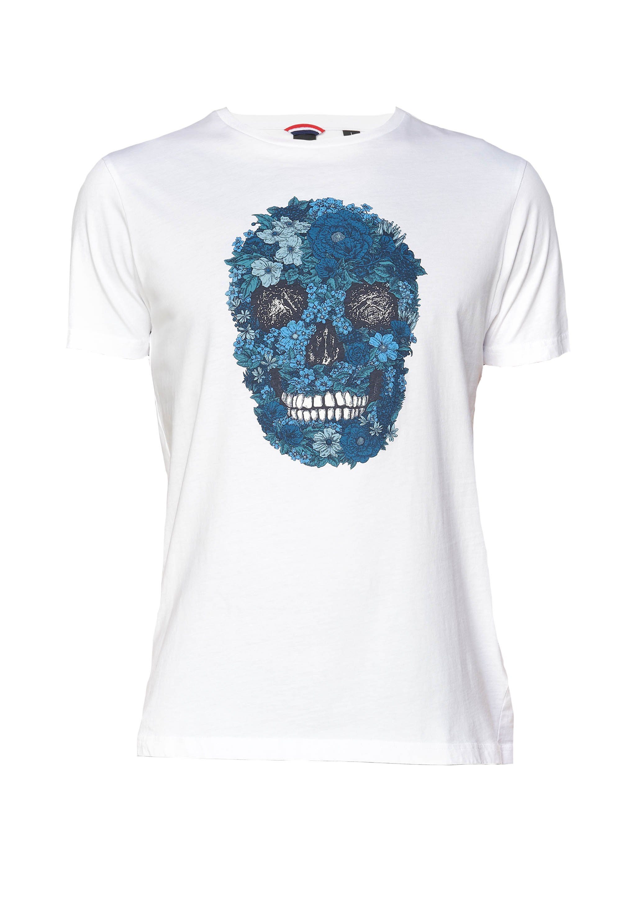 COLIMA Cerises Frontprint mit Le Des Temps T-Shirt trendigem