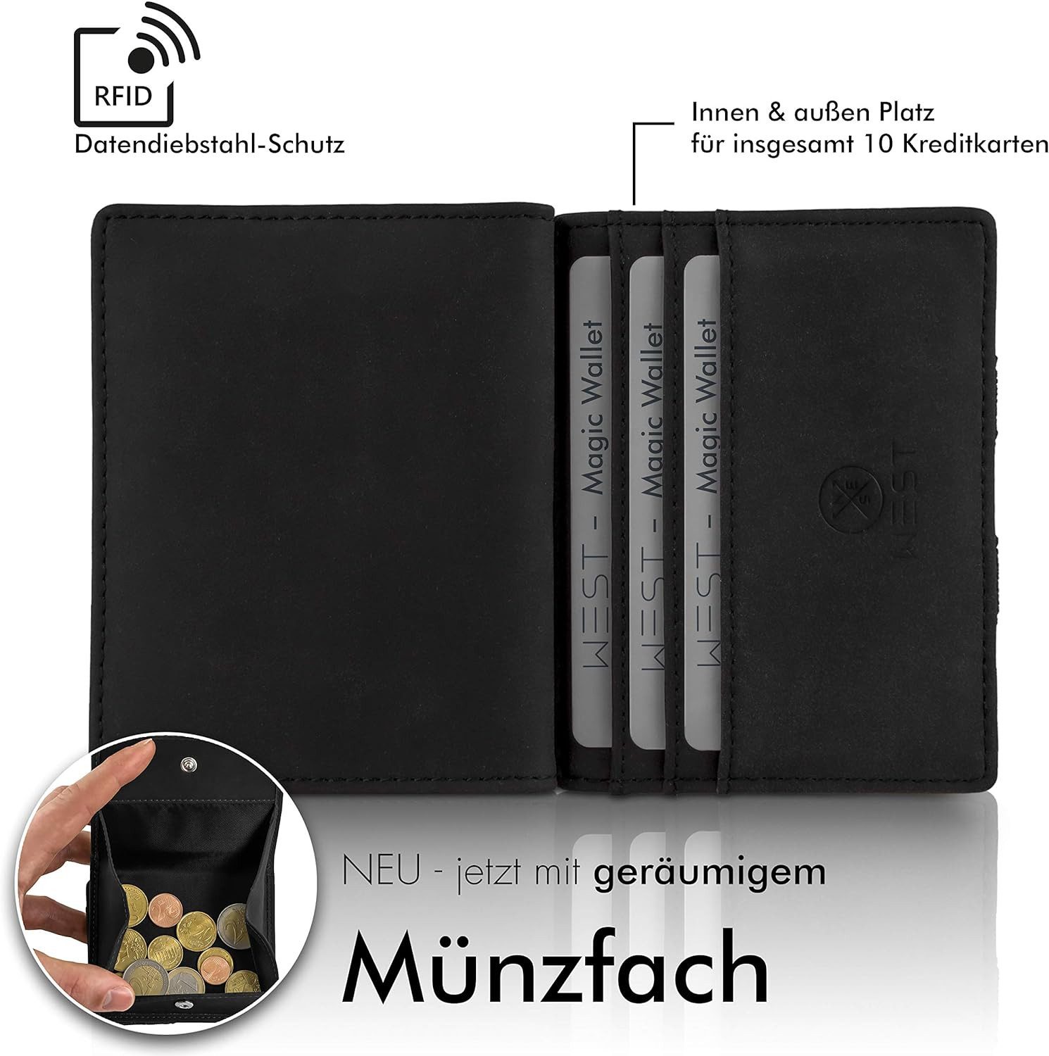 WEST Geldbörse - Magic Wallet (Klassiker) günstig online kaufen
