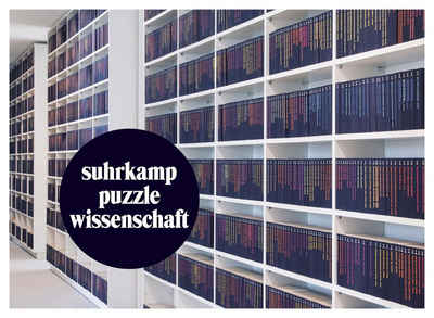 Suhrkamp Verlag Puzzle Puzzle 50 Jahre suhrkamp taschenbuch wissenschaft, 1000 Puzzleteile