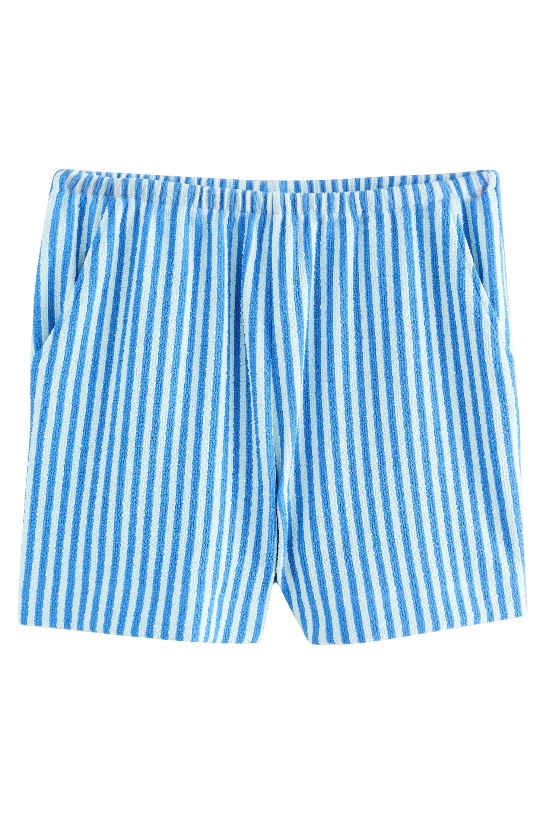 Next Strandshorts Шорты mit strukturierten Streifen (1-tlg)