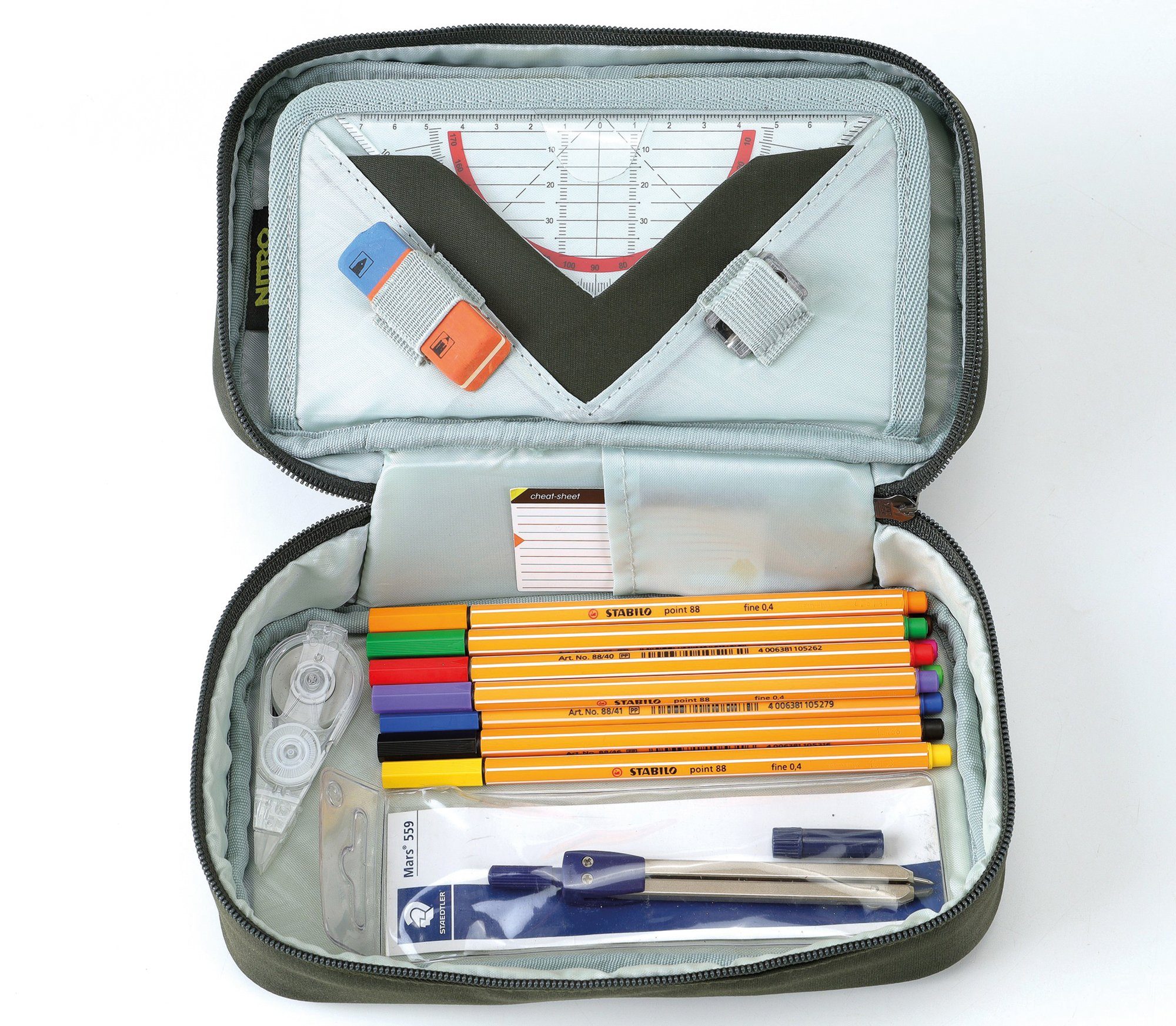 Federtasche Case Pencil XL, NITRO Rosin