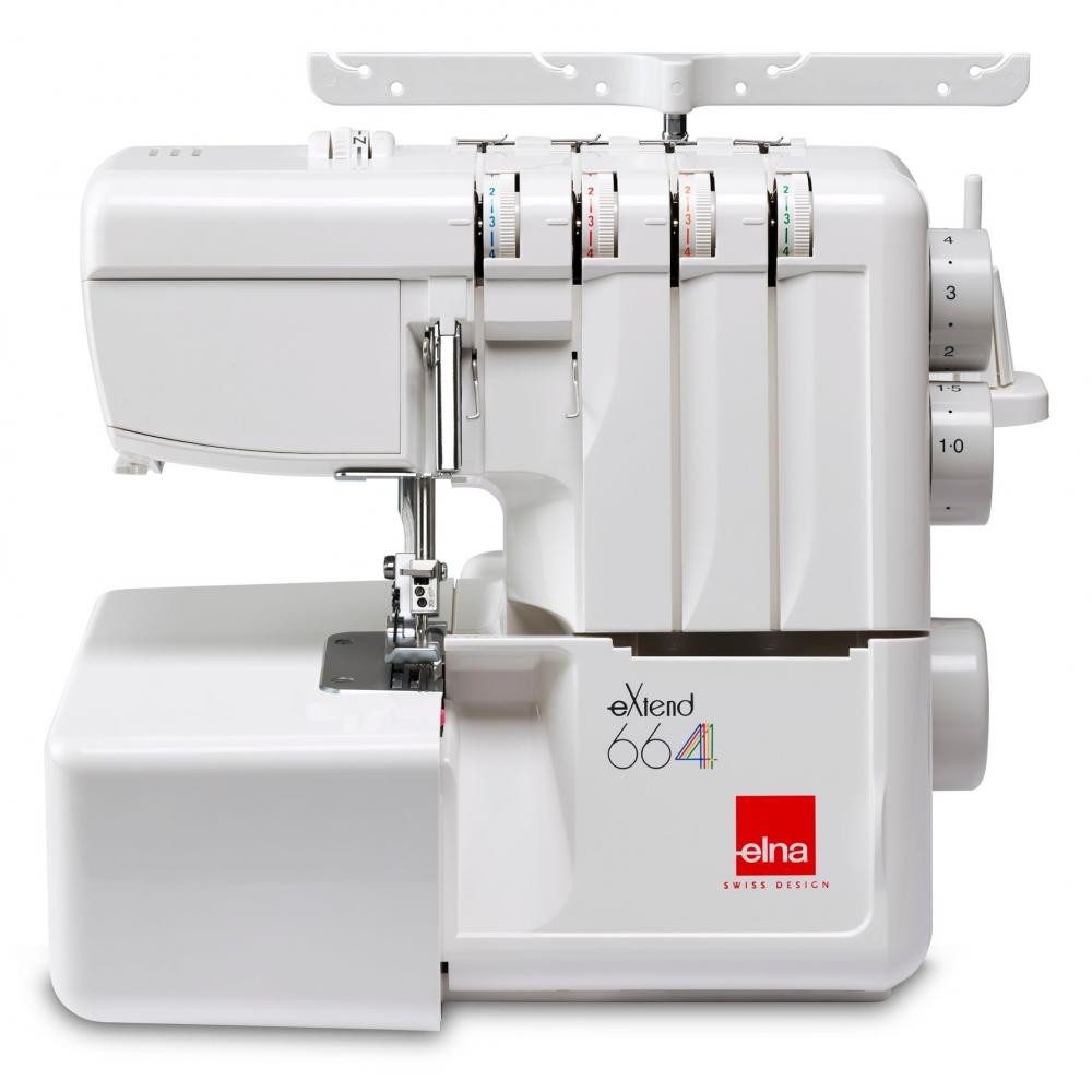 Elna Overlock-Nähmaschine - eXtend 664 V2 - 4 Faden Overlock