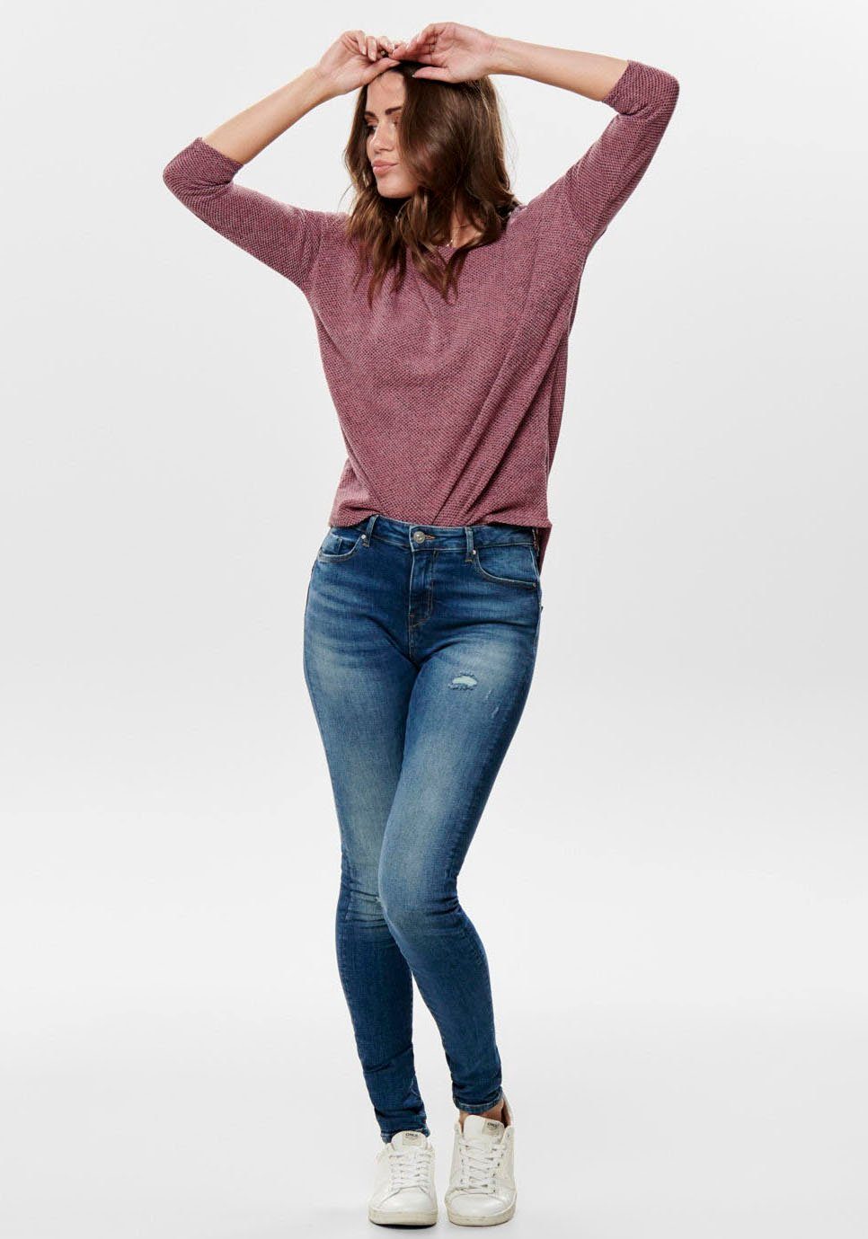 ONLY 3/4-Arm-Shirt ONLALBA 3/4 TOP JRS NOOS