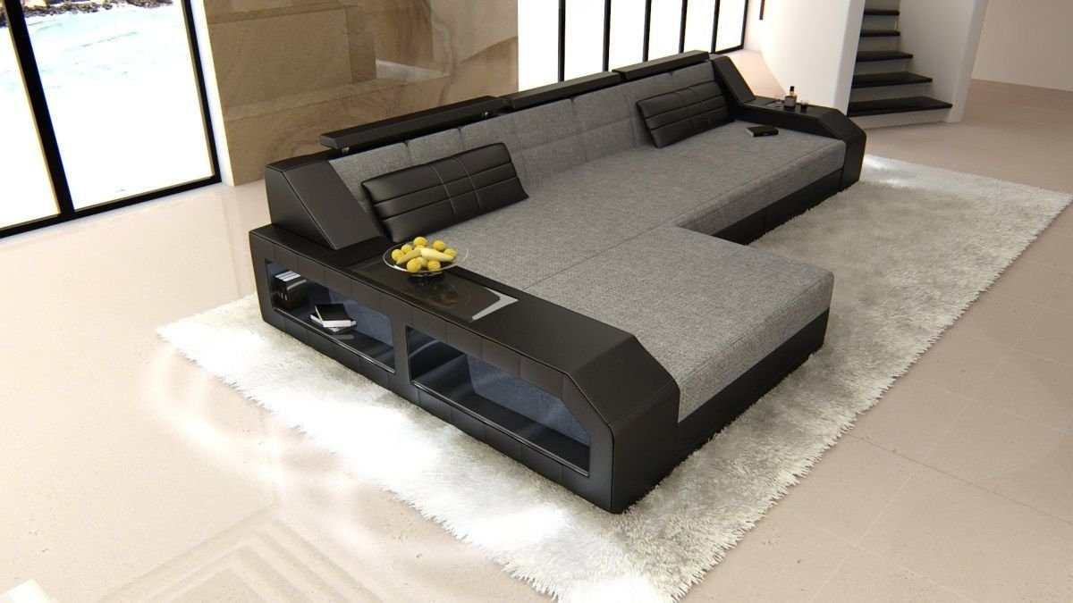 Sofa Dreams Ecksofa Stoffsofa Polster Couch Arezzo L Form Stoff Polstersofa günstig online kaufen