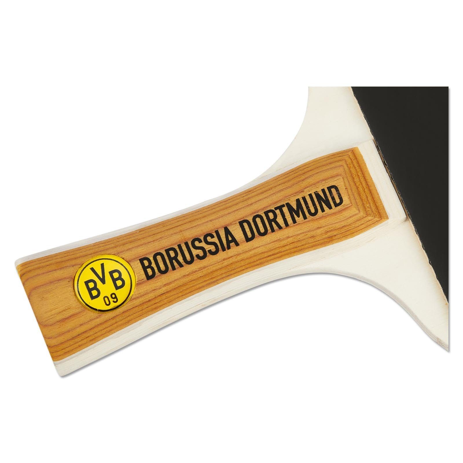 BVB Tischtennisschläger BVB Tischtennis-Set (Set, 4-tlg., mit Bällen, - mit Tasche)