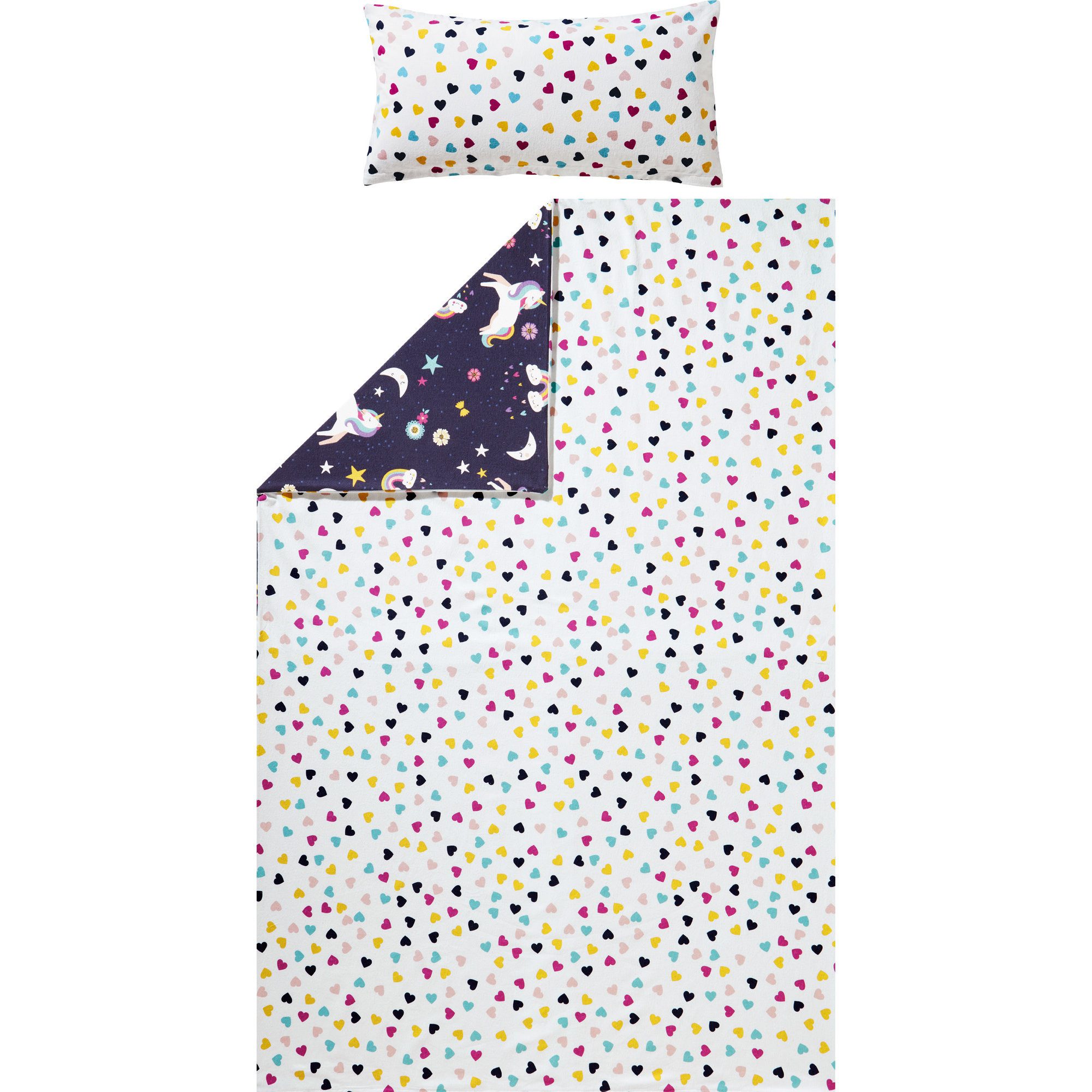 Erwin Müller Kinderbettwäsche Kinder-Wendebettwäsche, Biber, Blumen günstig online kaufen